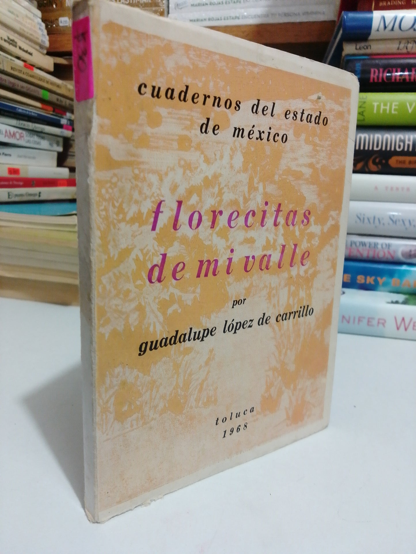 FLORECITAS DE MI VALLE POR GUADALUPE LÓPEZ CARRILLO USADO NOVELA JUÁREZ