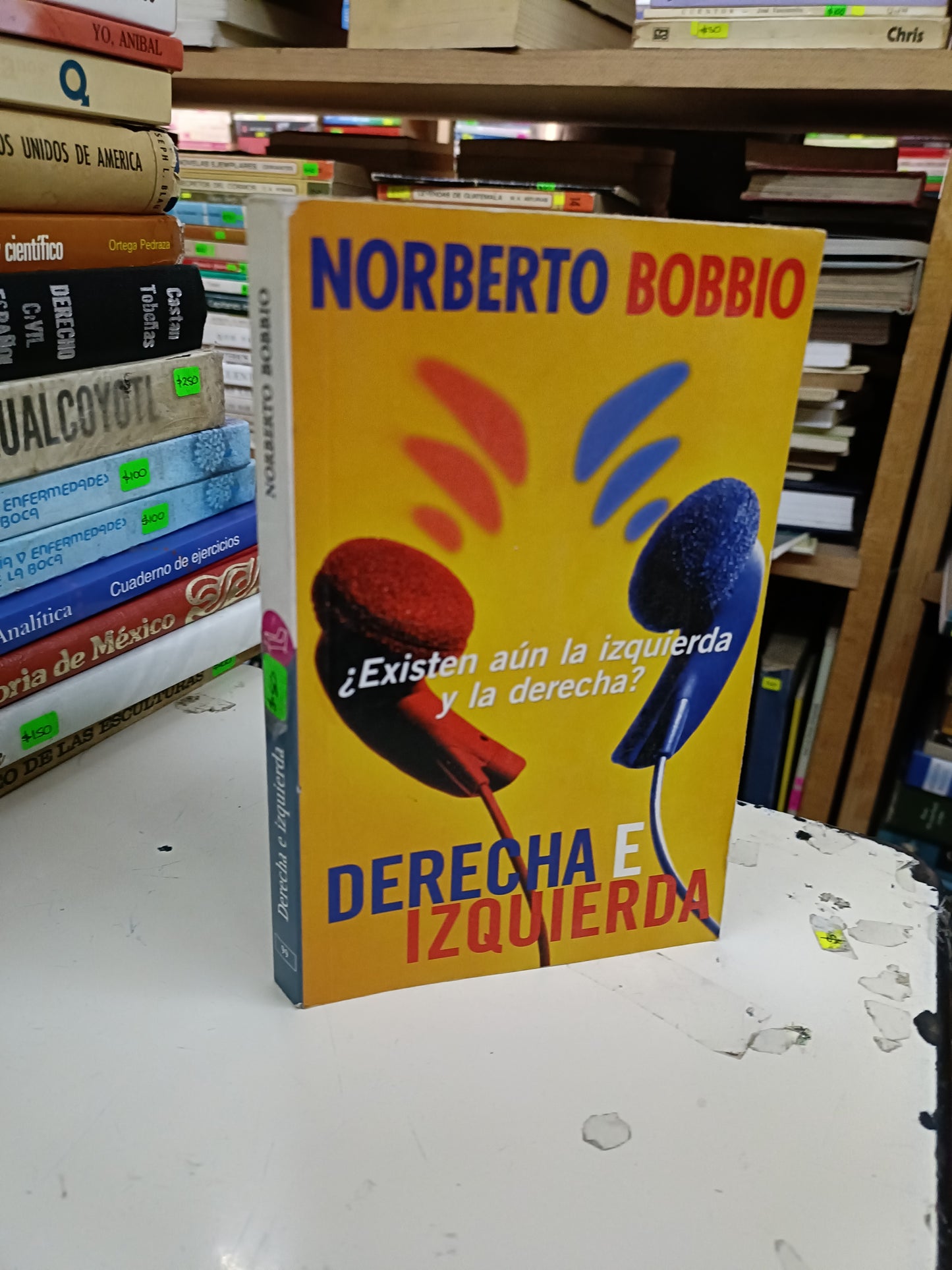 DERECHA E IZQUIERDA POR NORBERTO BOBBIO USADO POLÍTICA LITERARIO 207