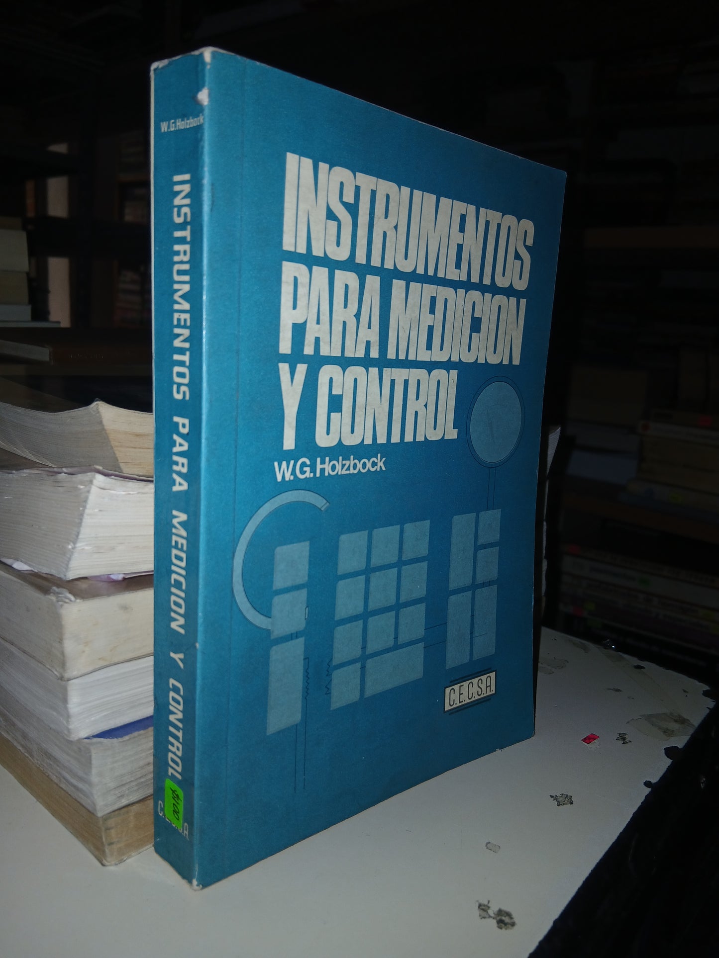INSTRUMENTOS PARA MEDICIÓN Y CONTROL POR W.G. HOLZBOCK USADO MECÁNICA LITERARIO 207
