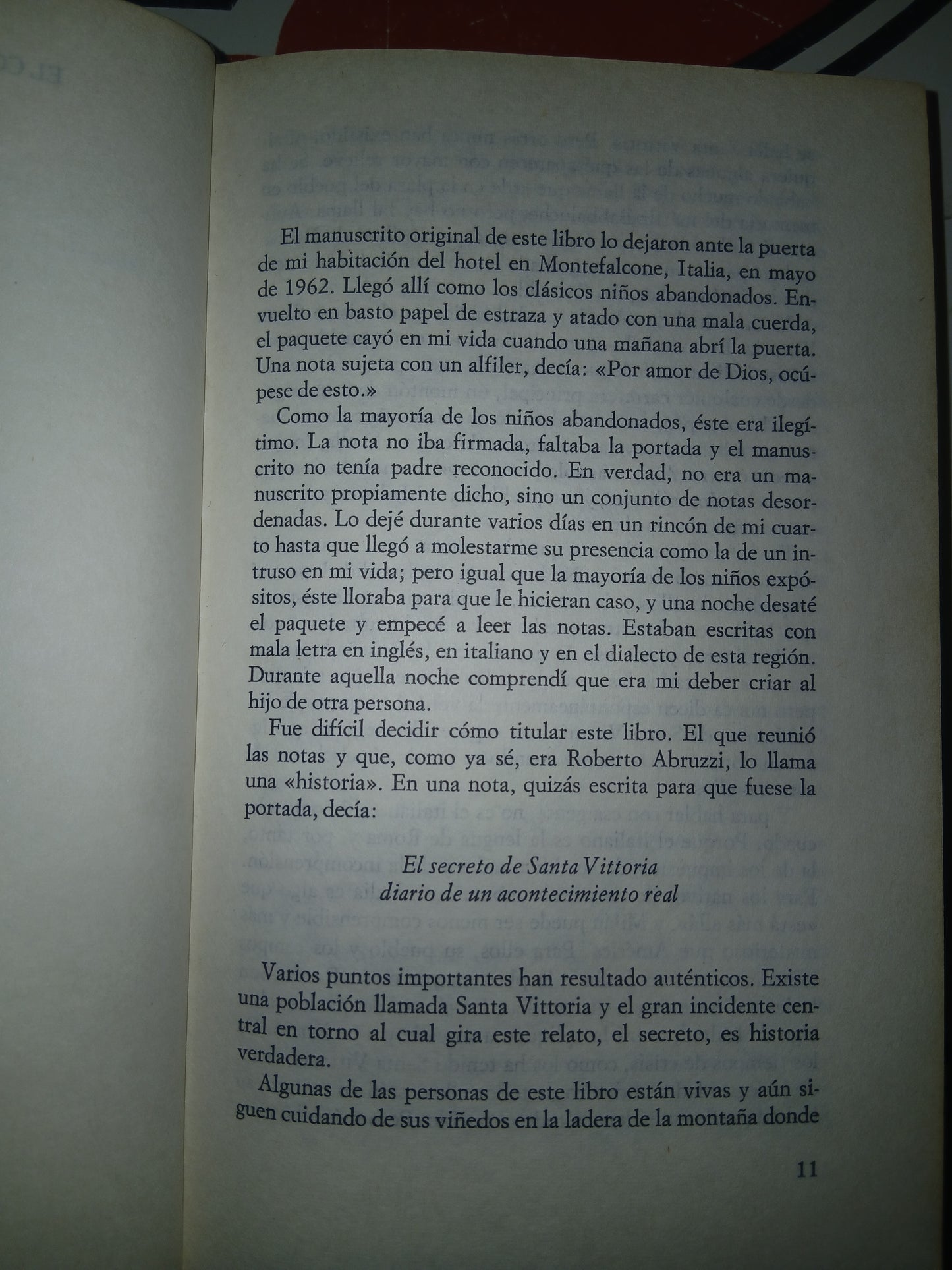 EL SECRETO DE SANTA VITTORIA POR ROBERT CRICHTON USADO NOVELA LITERARIO 207