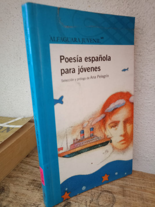 POESIA ESPAÑOLA PARA JOVENES ANA PELEGRIN USADO INFANTIL LITERARIO 305