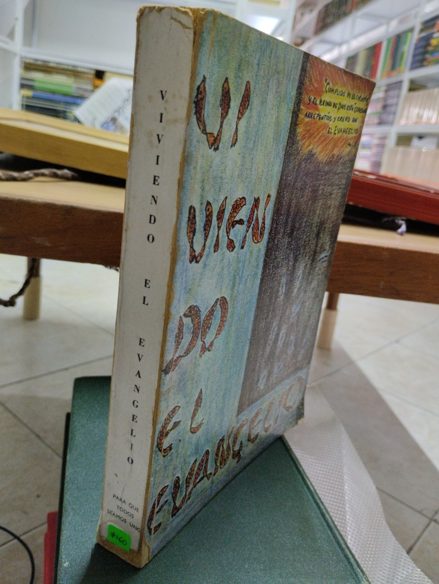 VIVIENDO EL EVANGELIO, JOSE BARRIUSO, USADO, RELIGION, JUAREZ 515