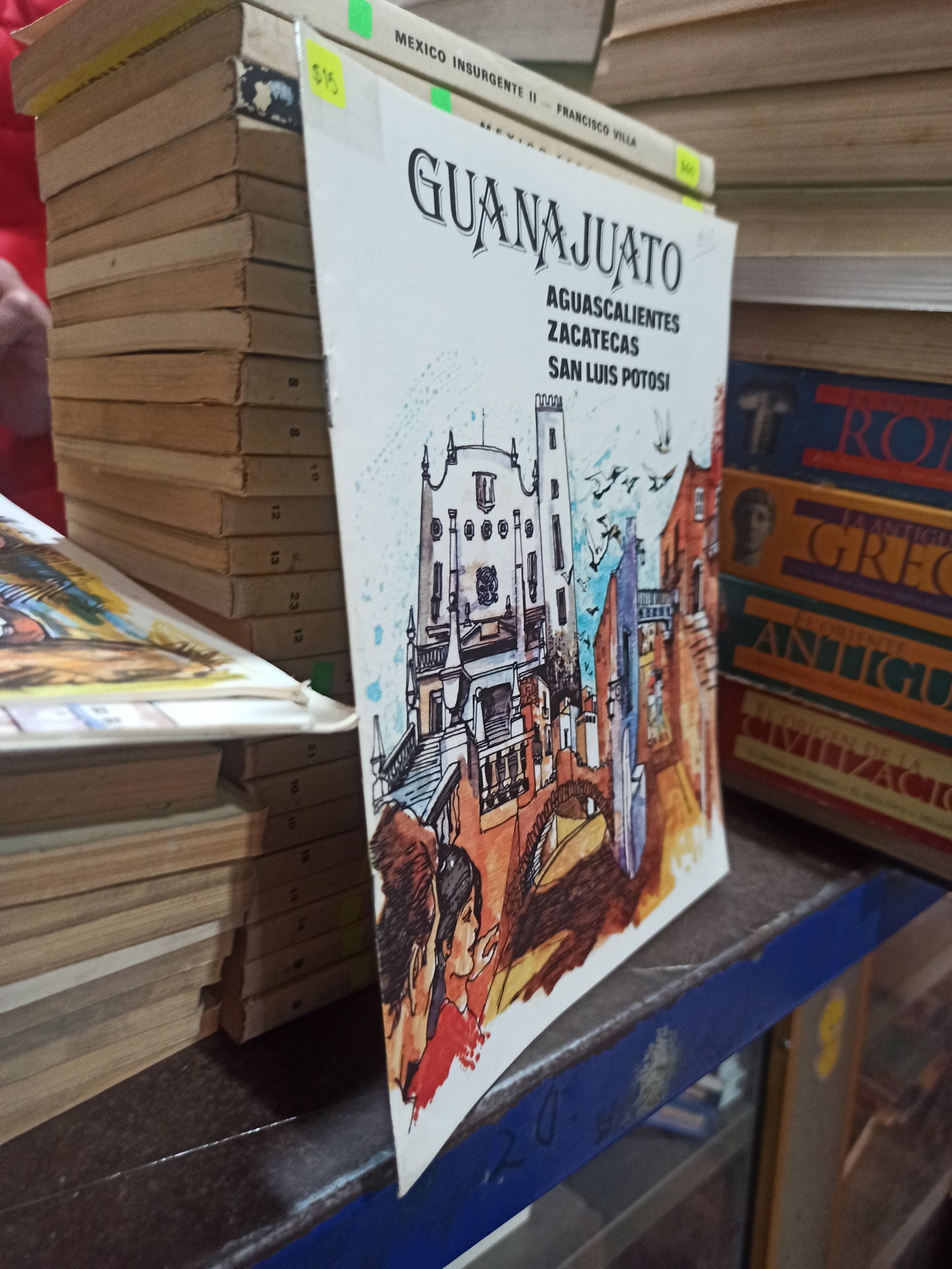 GUANAJUATO AGUASCALIENTES ZACATECAS SAN LUIS POTOSI POR CONSEJO NACIONAL DE TURISMO USADO HISTORIA ALDAMA