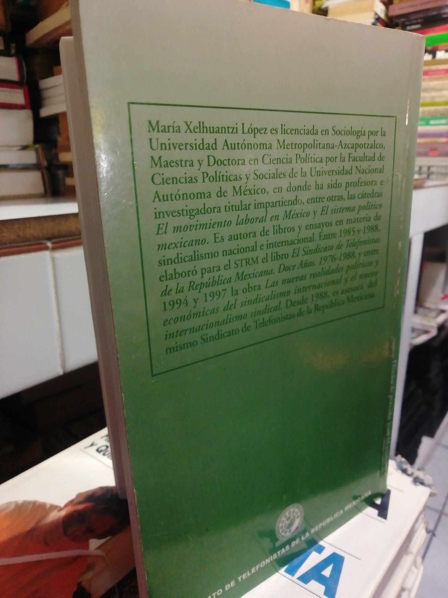 LA DEMOCRACIA PENDIENTE POR MARIA XELHUANTZI LOPEZ USADO HISTORIA JUÁREZ
