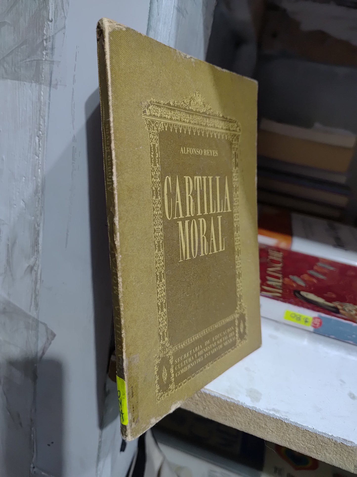 CARTILLA MORAL POR ALFONSO REYES USADO SOCIOLOGIA JUAREZ