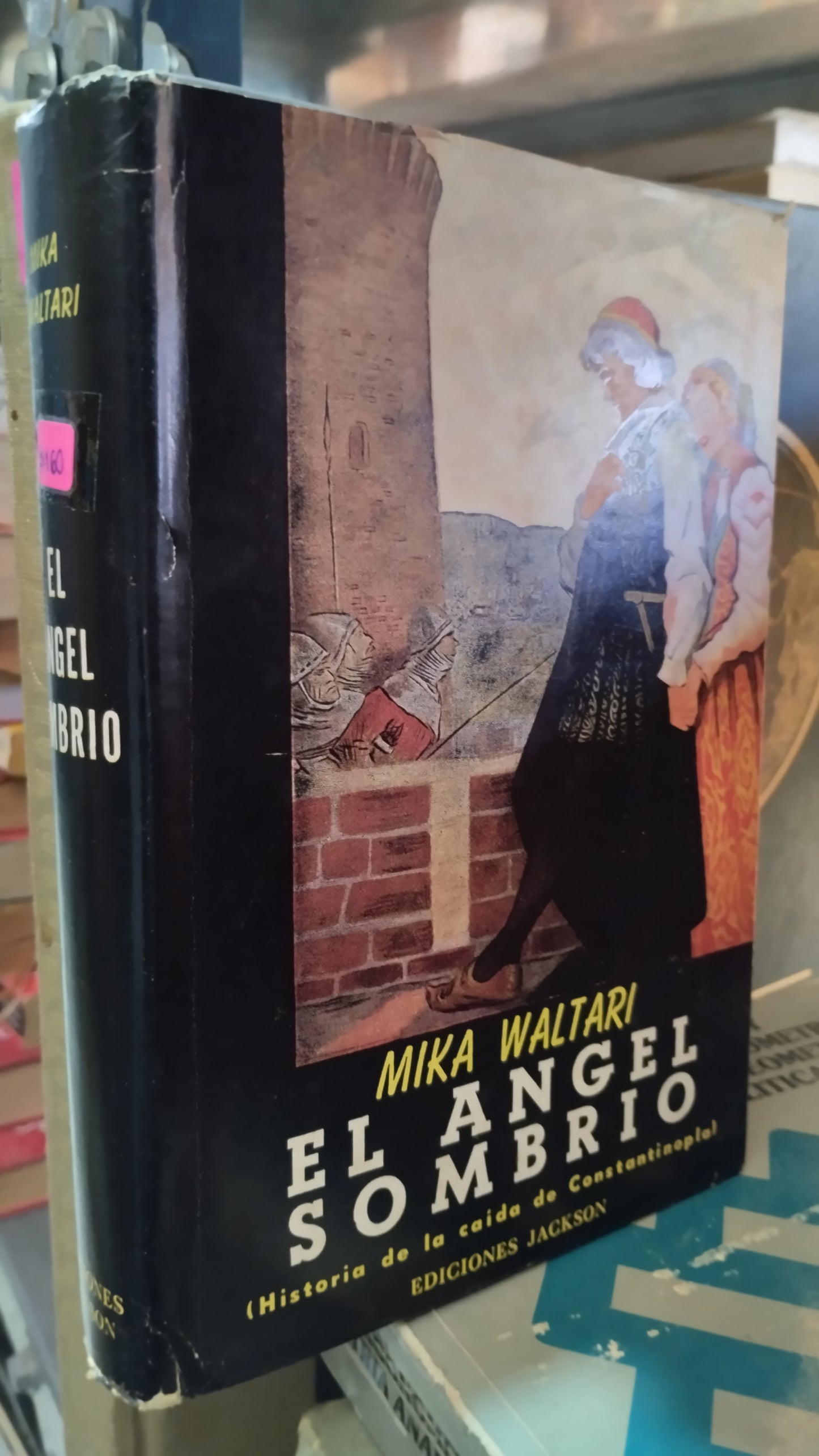 EL ANGEL SOMBRIO POR MIKA WALTARI LIBRO USADO NOVELAS ALDAMA