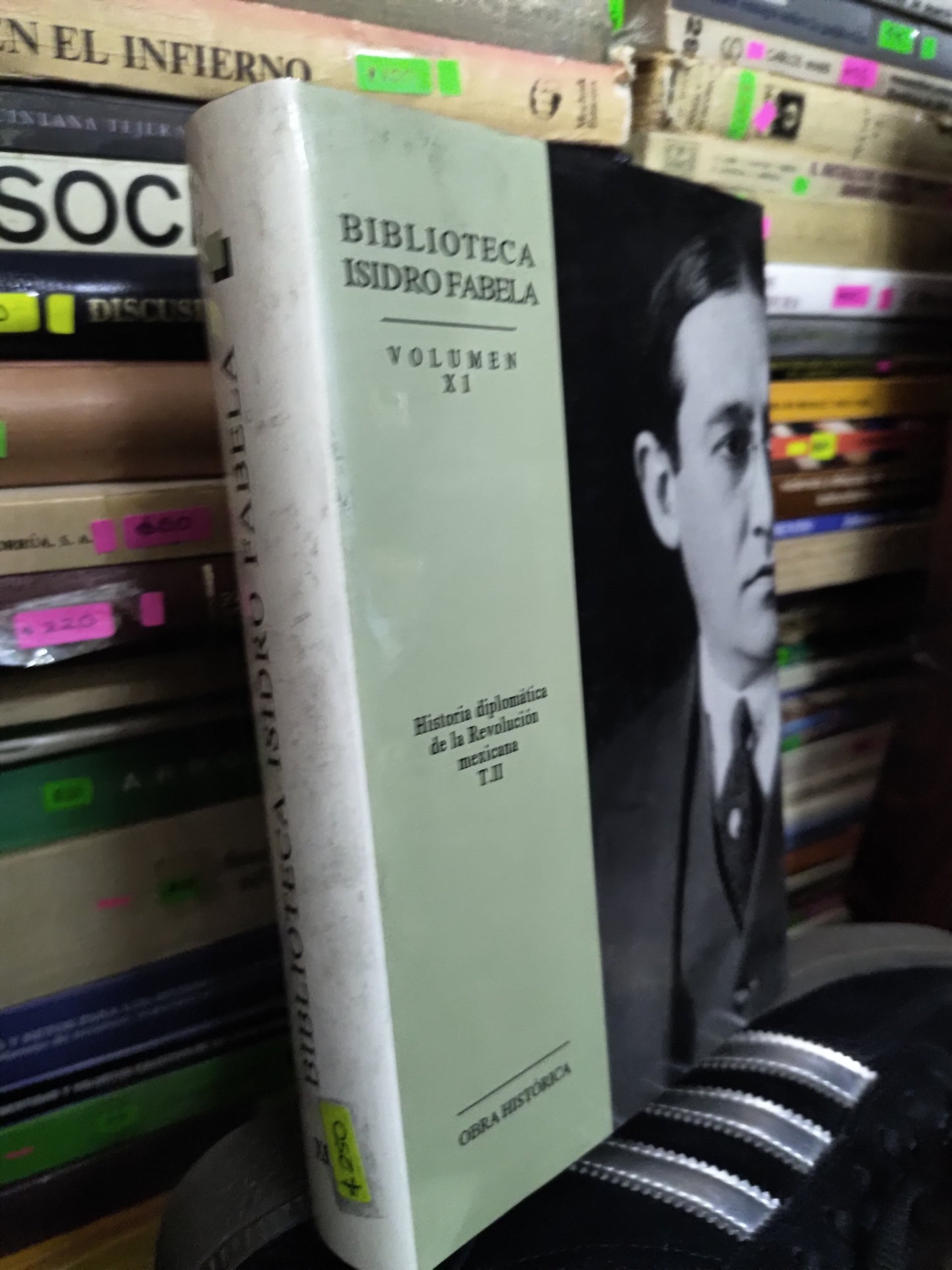 BIBLIOTECA ISIDRO FABELA VOL 11 USADO HISTORIA LITERARIO 207
