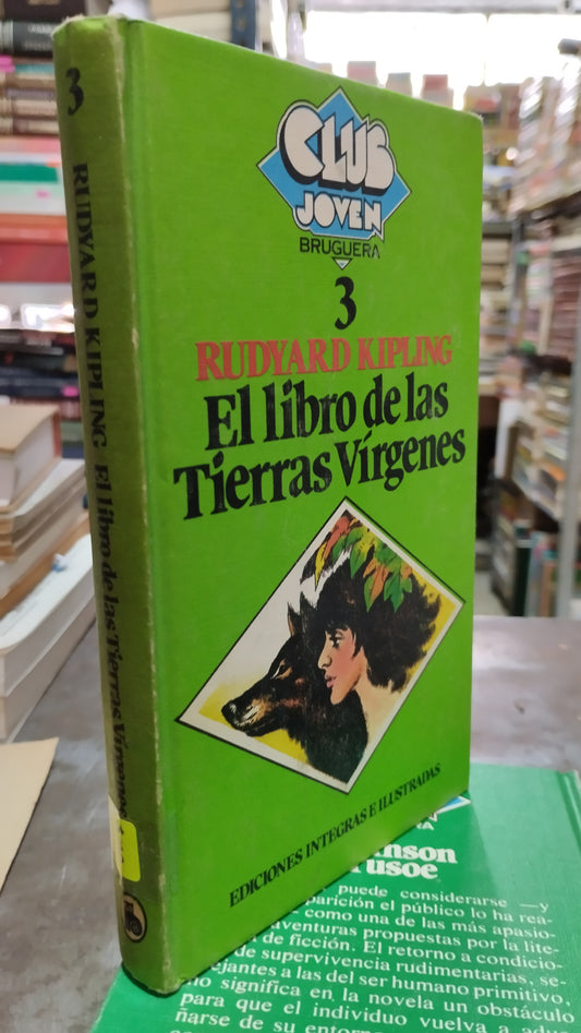 EL LIBRO DE LAS TIERRAS VIRGENES POR RUDYARD KIPLING LIBRO USADO ANTIGUO ALDAMA