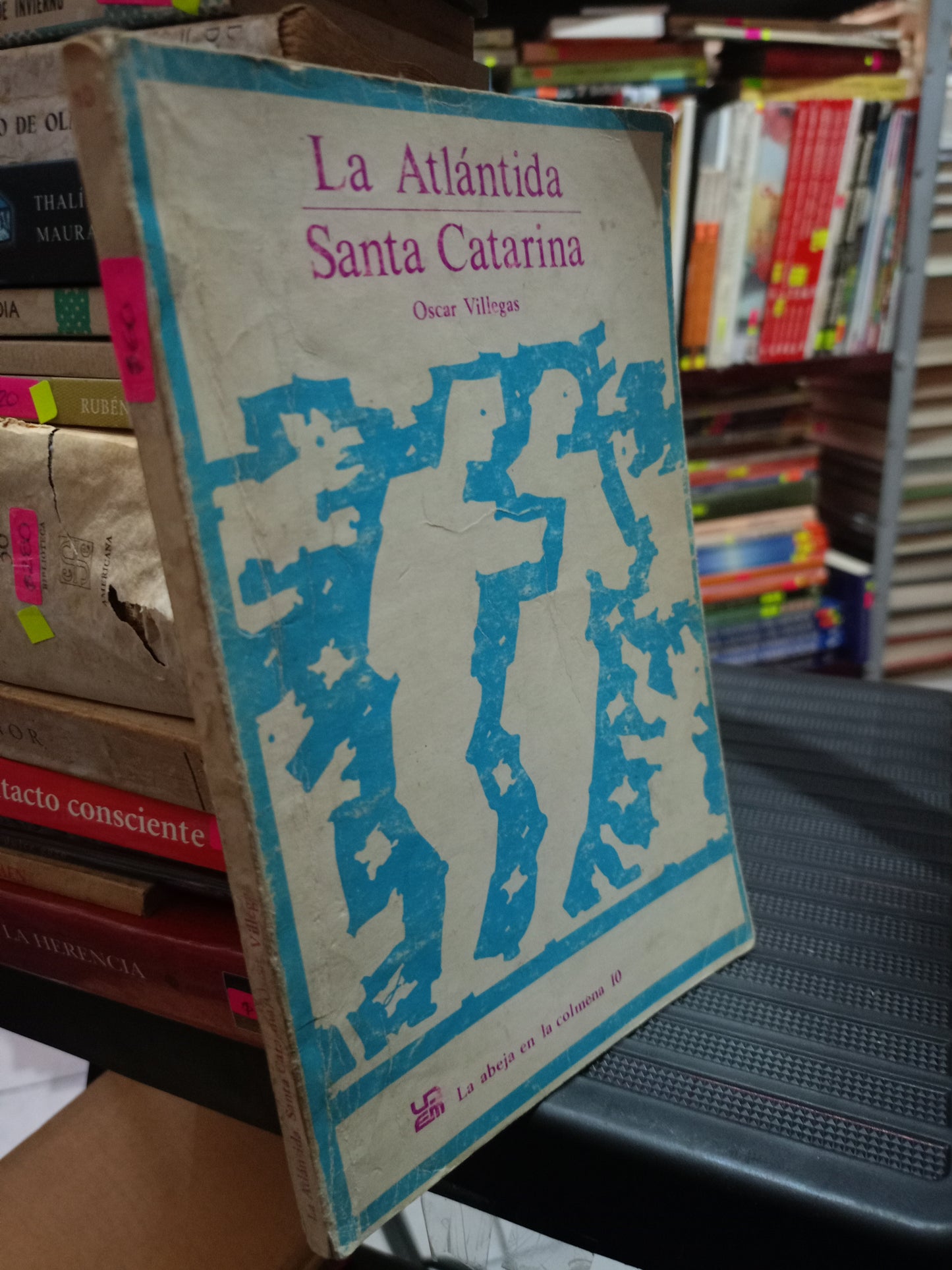 LA ATLANTIDA SANTA CATARINA POR OSCAR VILLEGAS USADO NOVELA LITERARIO 305