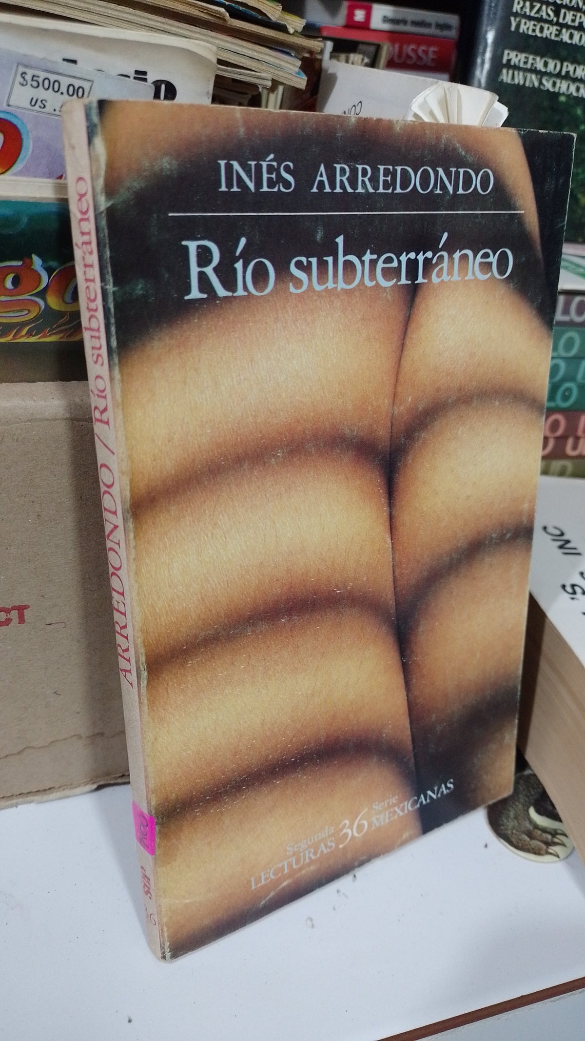 RIO SUBTERRANEO POR INES ARREDONDO USADO NOVELA JUAREZ 515