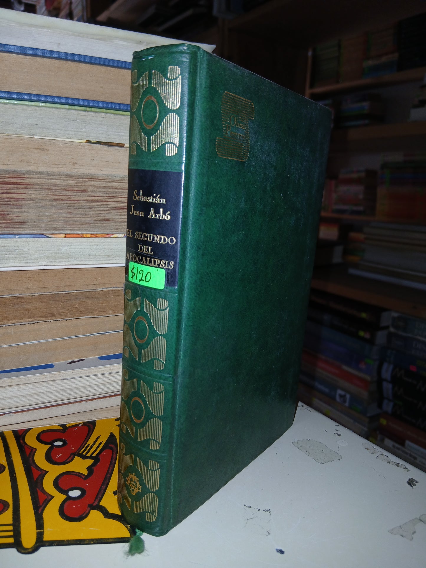 EL SEGUNDO DEL APOCALIPSIS POR SEBASTIÁN JUAN ARBÓ USADO NOVELA LITERARIO 207
