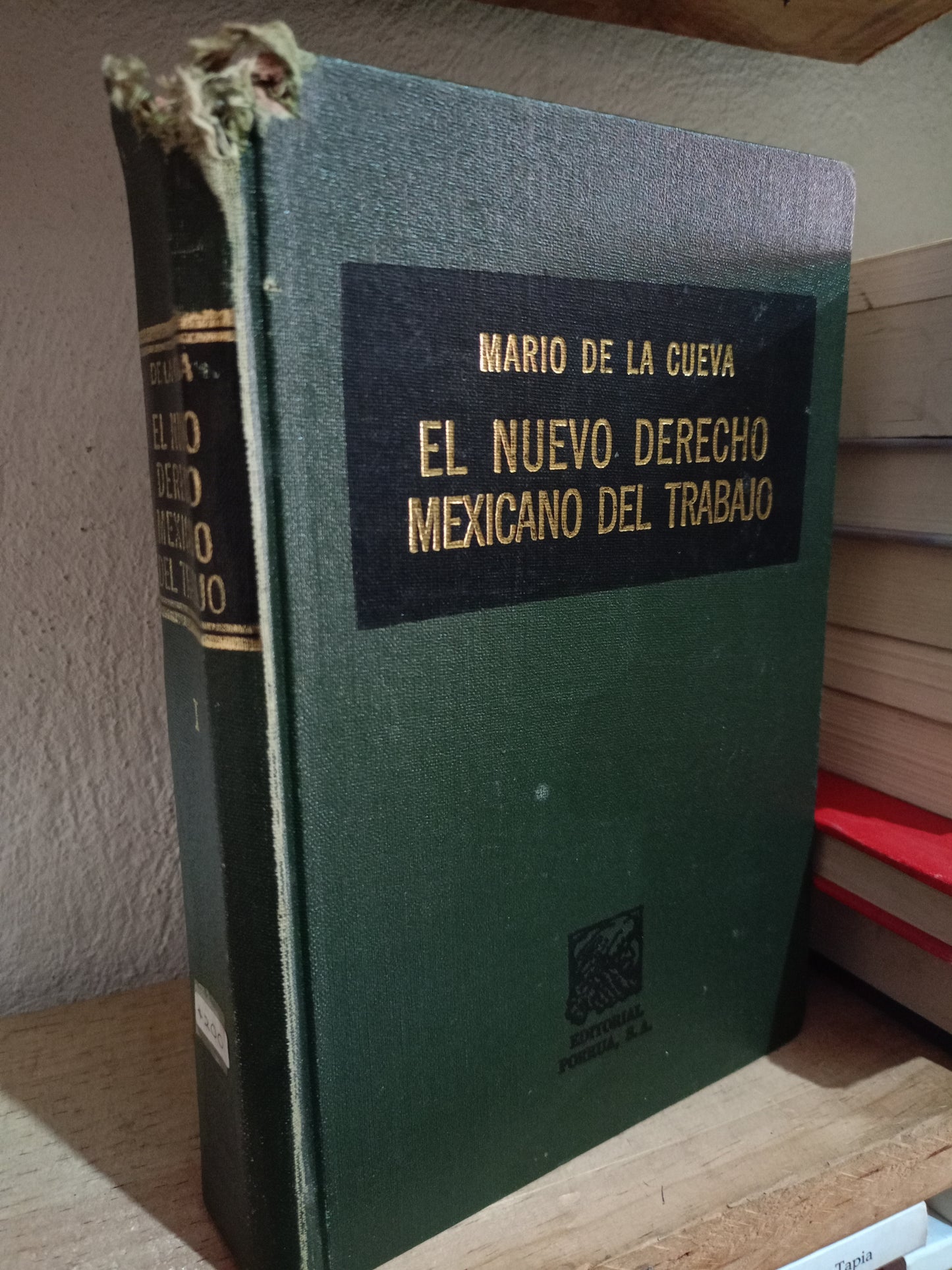 EL NUEVO DERECHO MEXICANO DEL TRABAJO POR MARIO DE LA CUEVA USADO DERECHO LITERARIO 305