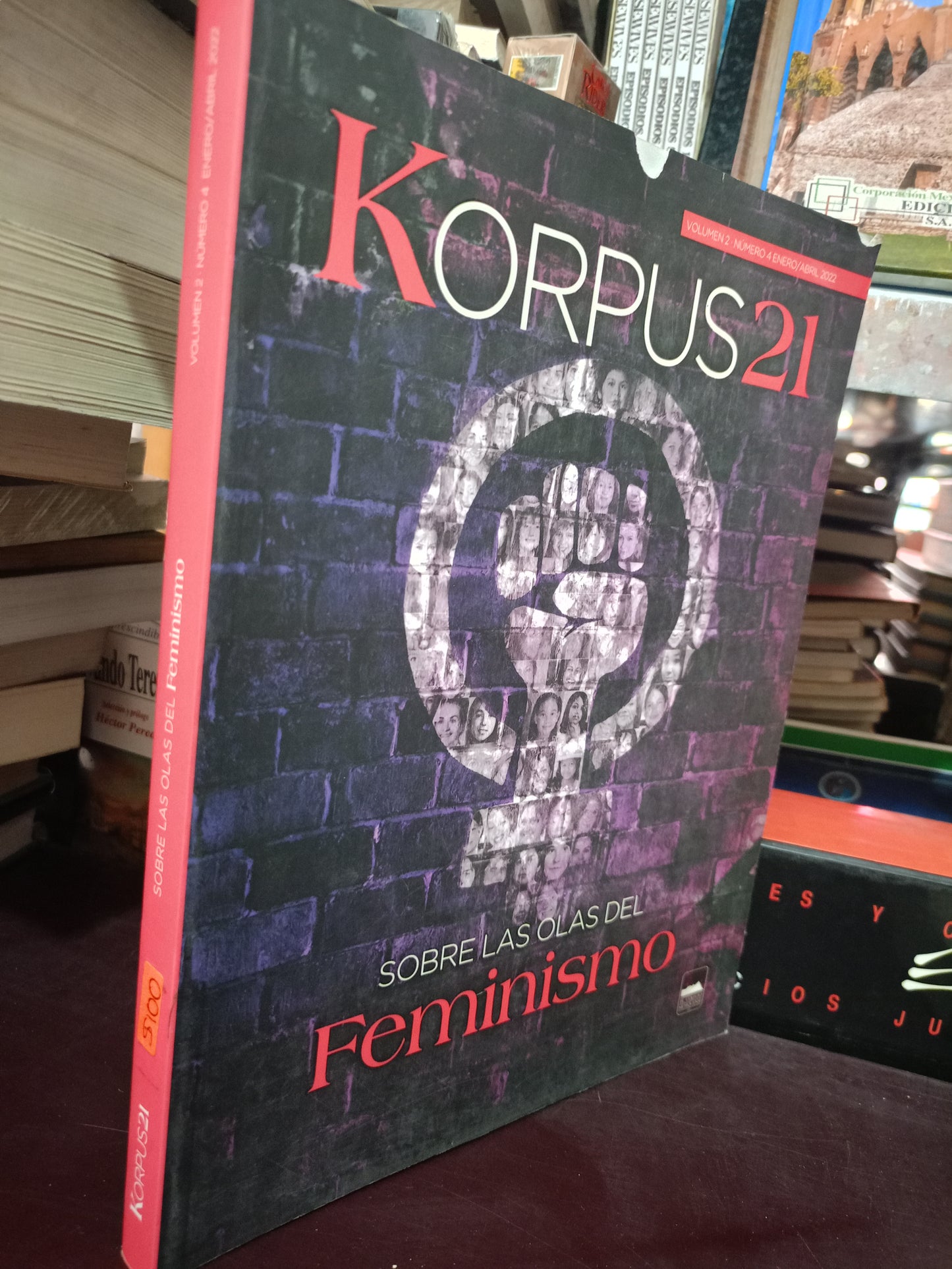 KORPUS21 SOBRE LAS OLAS DEL FEMINICISMO USADO HISTORIA LITERARIO 305