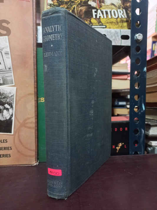 ANALYTIC GEOMETRY POR CHARLES H. LEHMANN USADO MATEMÁTICAS LITERARIO 305