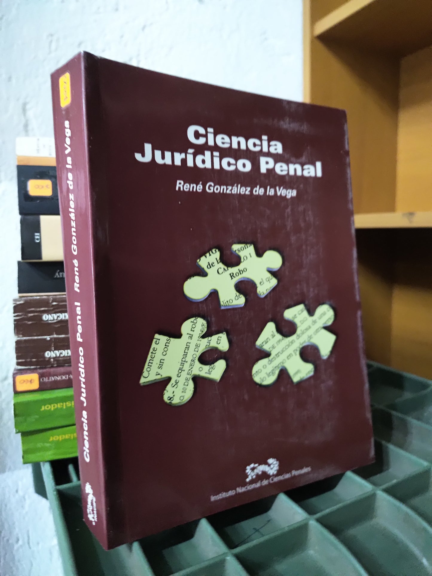 CIENCIA JURIDICO PENAL POR RENE GONZALES DE LA VEGA USADO DERECHO JUAREZ 515