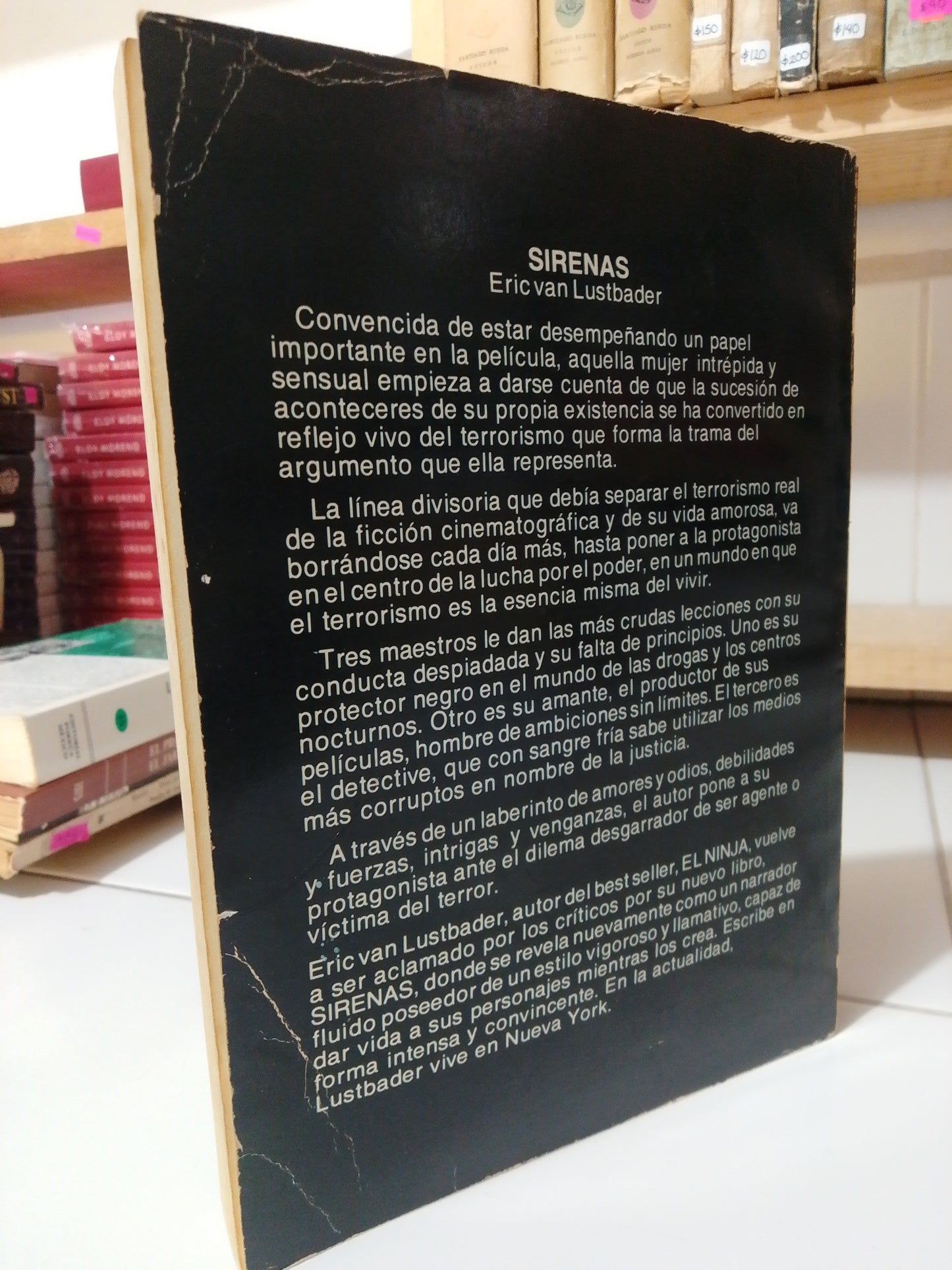 SIRENAS POR ERIC VAN LUSTBADER USADO NOVELA JUÁREZ