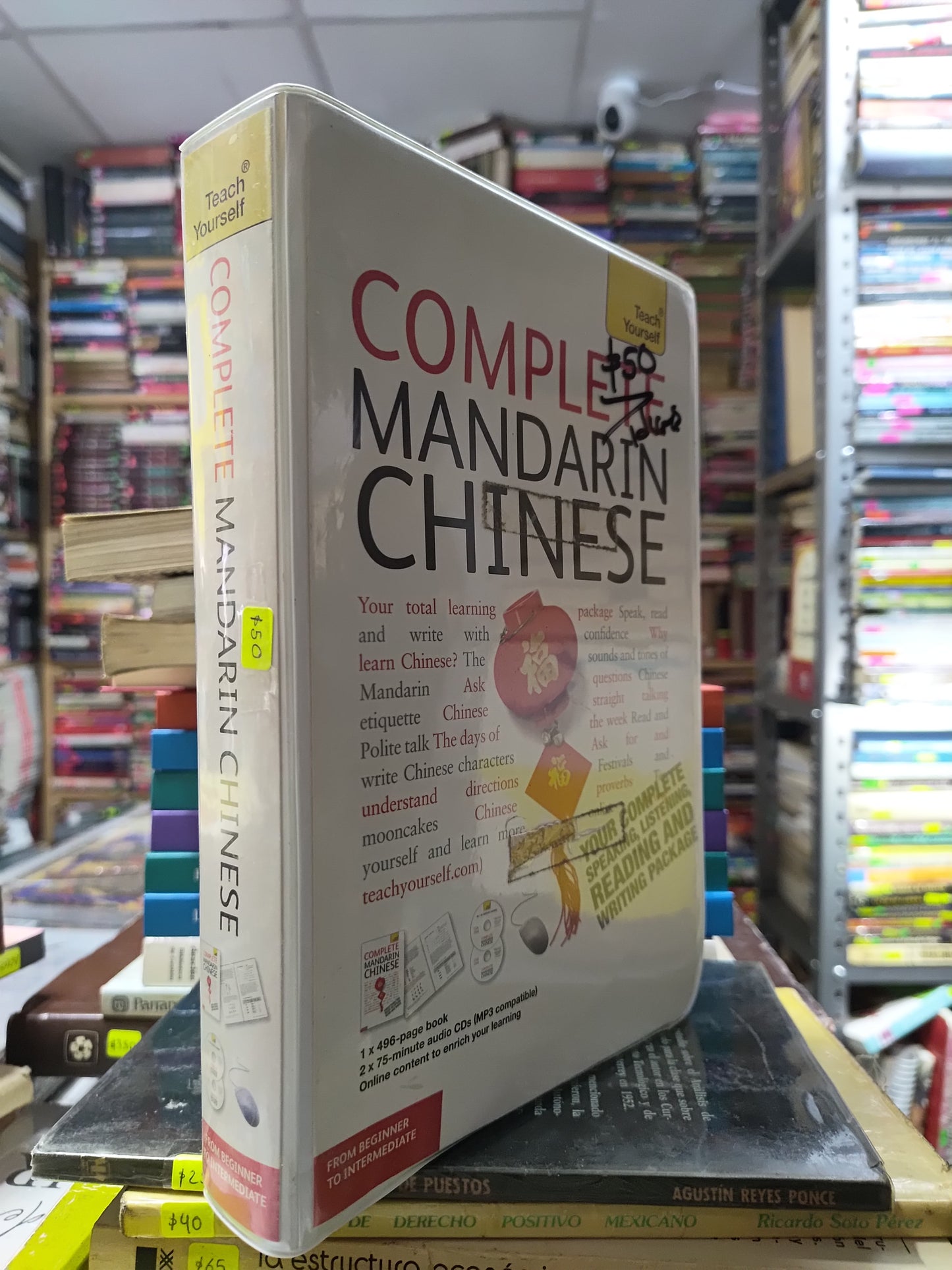 COMPLETE MANDARIN CHINESE POR EDITORIAL TEACH YOURSELF USADO IDIOMAS JUAREZ 507