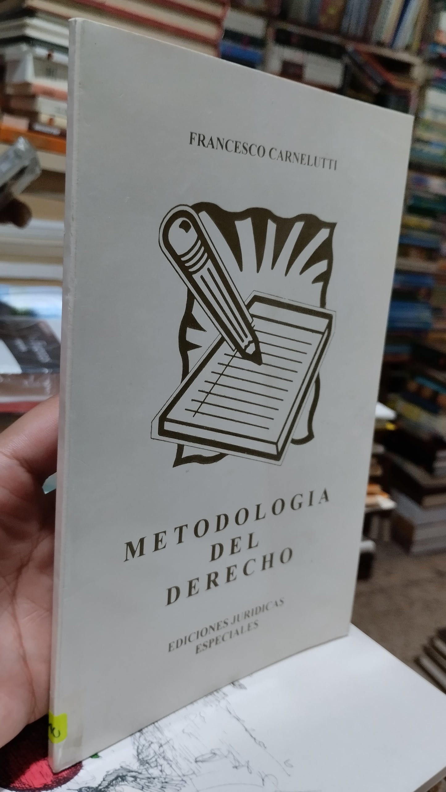 METODOLOGIA DEL DERECHO POR FRANCESCO CARNELUTTI LIBRO USADO NOVELAS ALDAMA