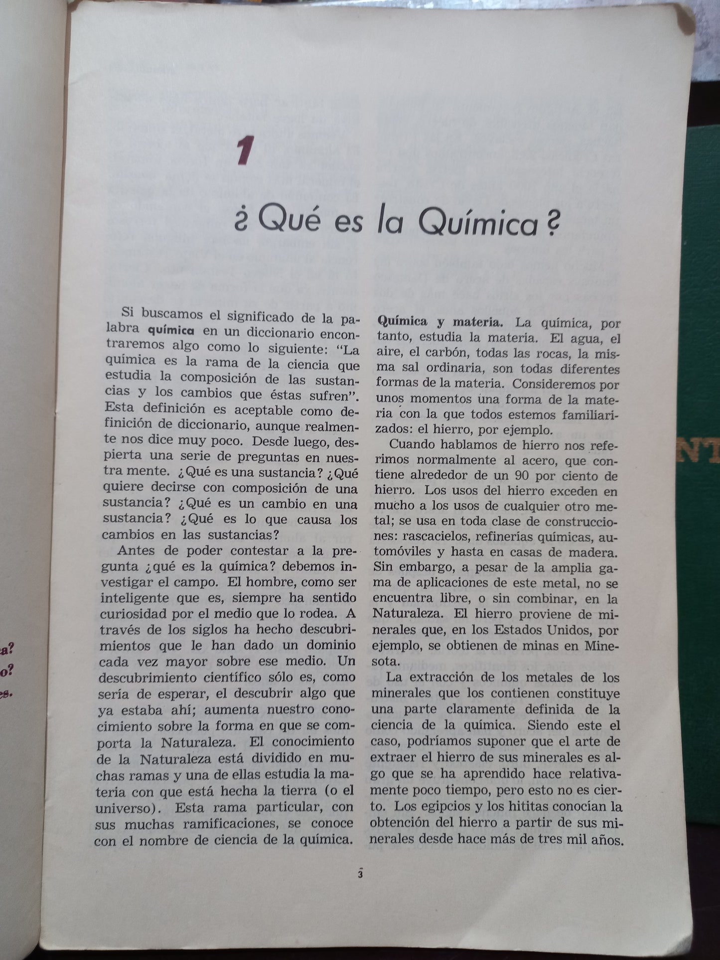 QUÍMICA UN ENFOQUE MODERNO POR JOHN C. HOGG, CHARLES L. BICKEL, MARGARET NICHOLSON Y HAROLD V. WIK USADO QUÍMICA LITERARIO 305