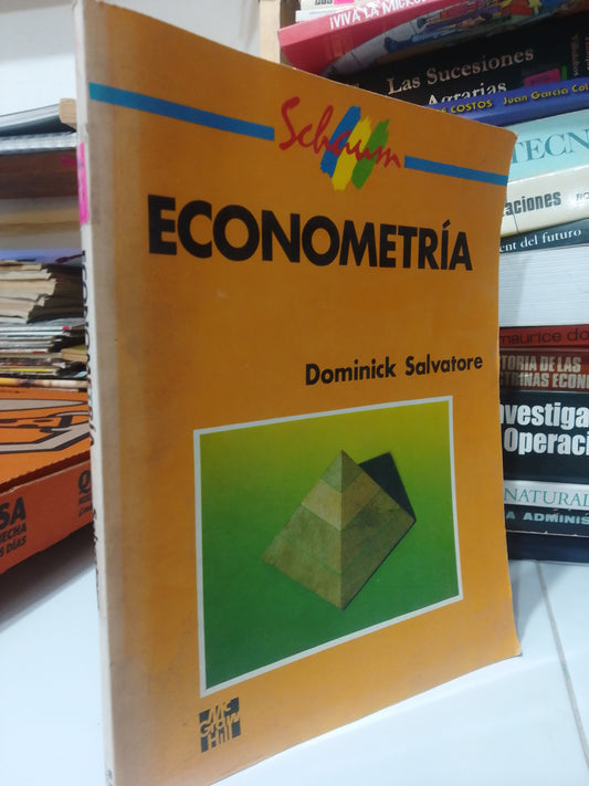 ECONOMETRIA POR DOMINICK SALVATORE USADO ADMINISTRACION JUAREZ