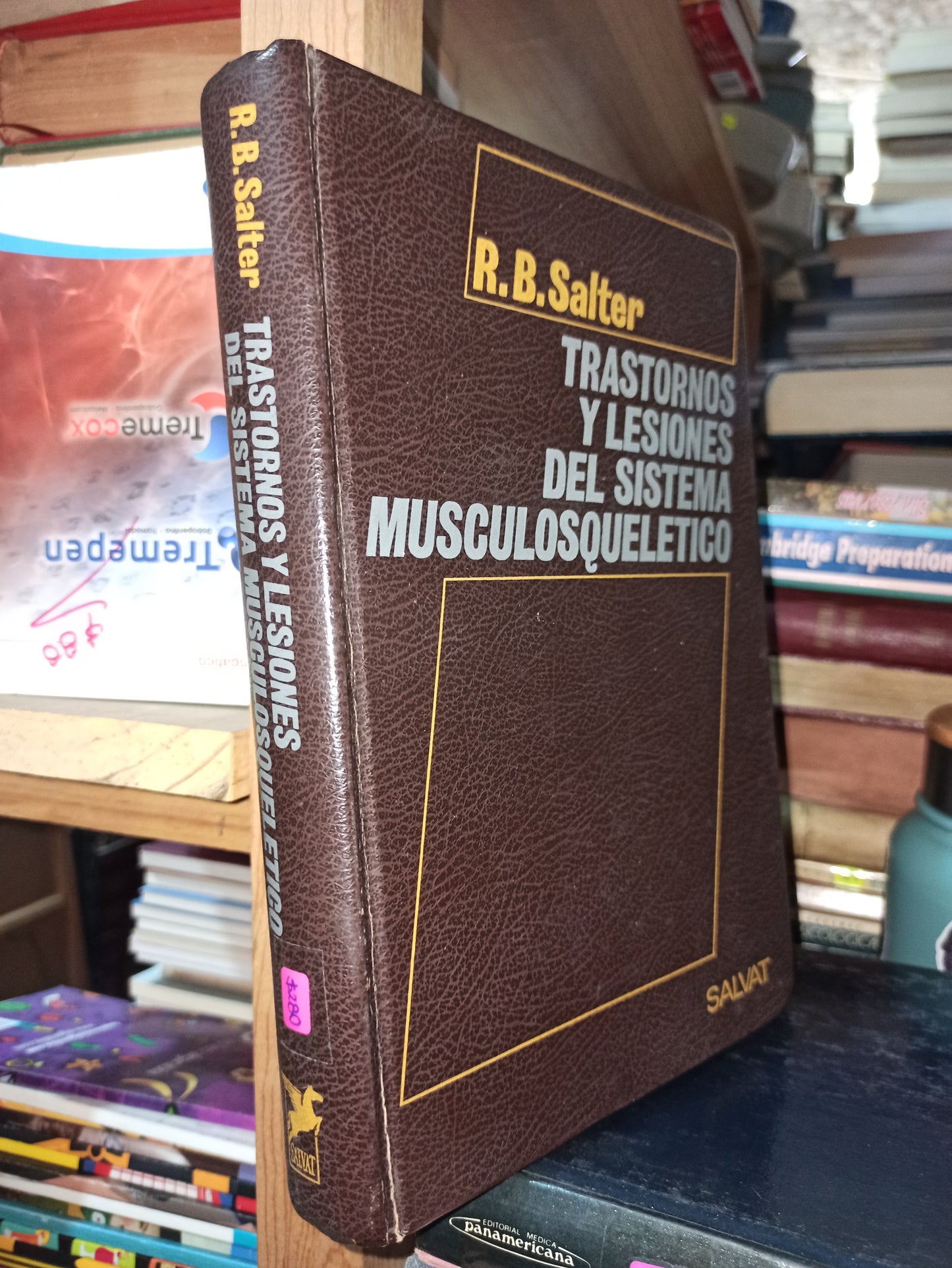 TRASTORNOS Y LESIONES DEL SISTEMA MUSCULOSQUELETICO POR R. B. SALTER USADO SALUD ALDAMA