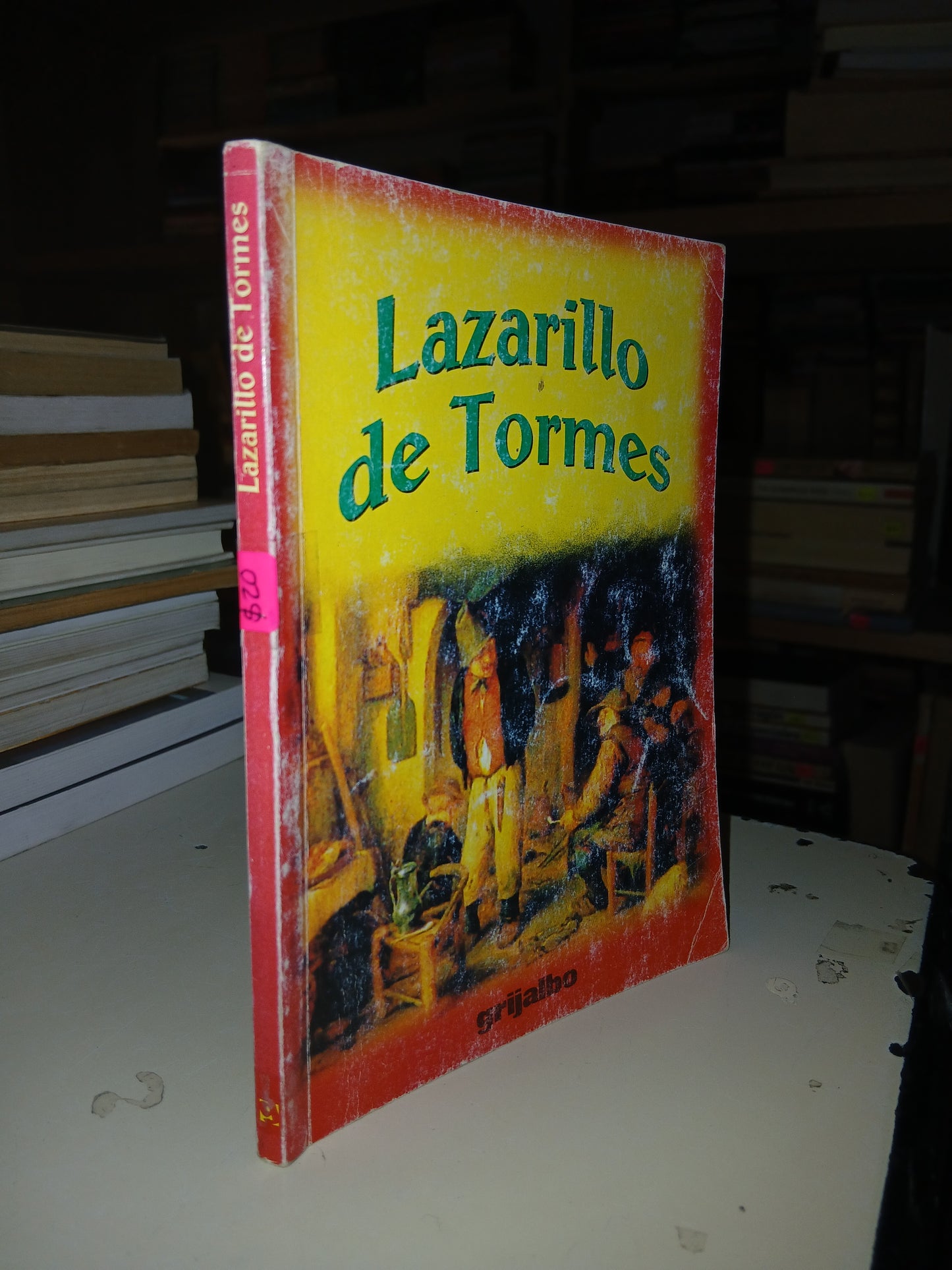LAZARILLO DE TORMES ANÓNIMO USADO NOVELA LITERARIO 207