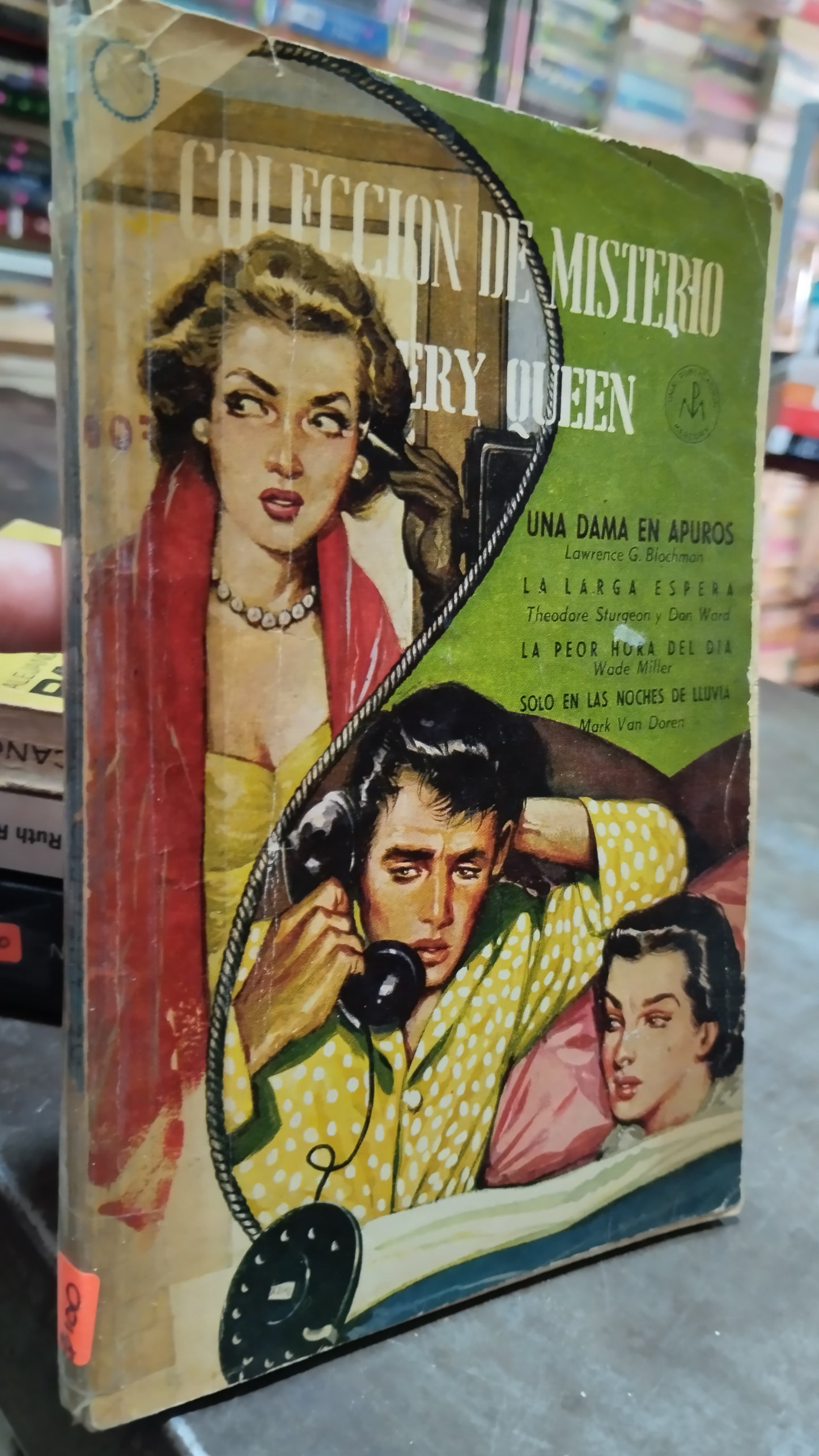 COLECCION DE MISTERIO LIBRO USADO ANTIGUO ALDAMA