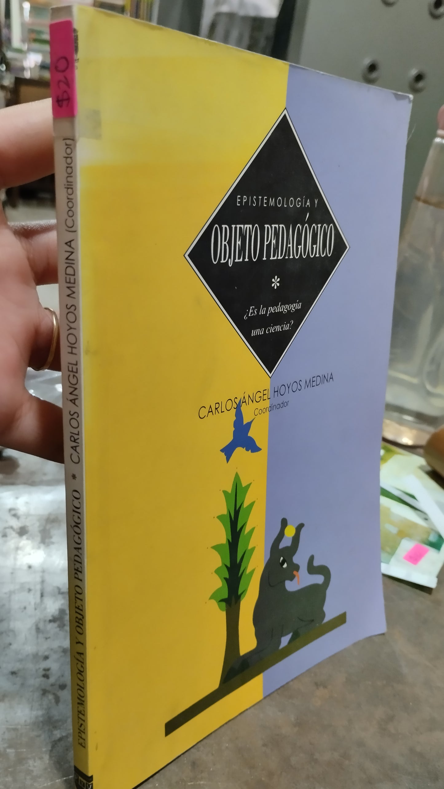 EPISTEMOLOGIA Y OBJETO PEDAGÓGICA POR CARLOS ANGEL HOYOS MEDINA LIBRO USADO EDUCACIÓN ALDAMA