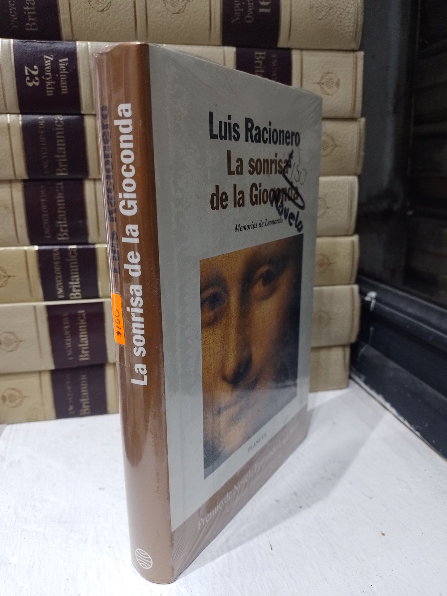 LA SONRISA DE LA GIOCONDA POR LUIS RACIONERO USADO NOVELA JUAREZ 515