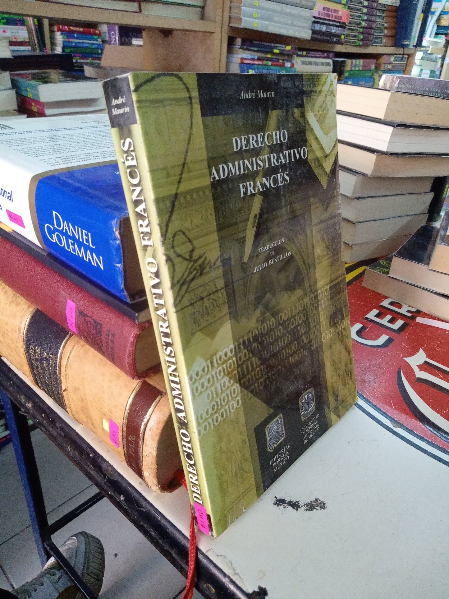 DERECHO ADMINISTRATIVO FRANCES POR ANDRE MAURIN USADO DERECHO LITERARIO 207