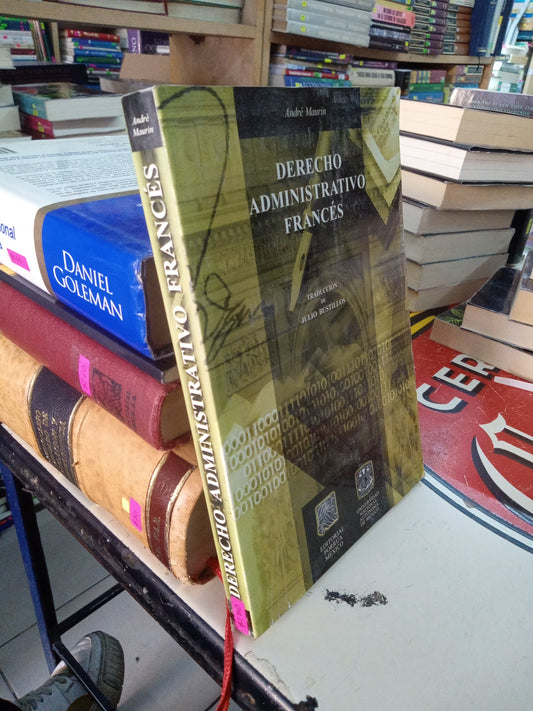 DERECHO ADMINISTRATIVO FRANCES POR ANDRE MAURIN USADO DERECHO LITERARIO 207