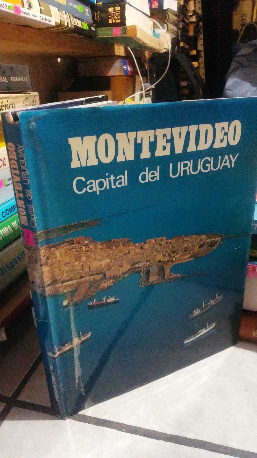 MONTEVIDEO CAPITAL DE URUGUAY POR EDITORIAL DELROISSE USADO ARTE JUÁREZ