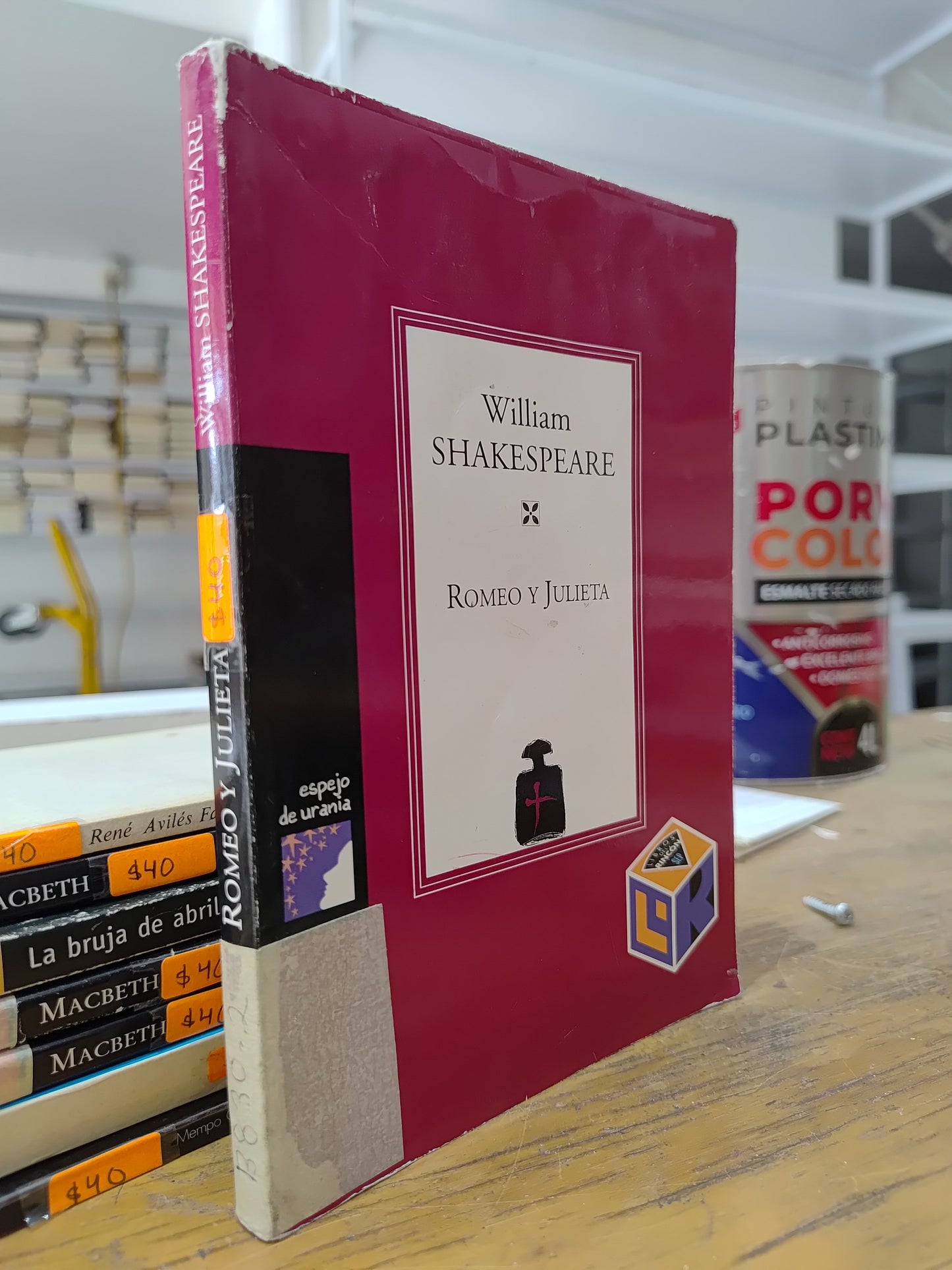 ROMEO Y JULEITA POR WILLIAM SHAKESPEARE USADO NOVELAS JUAREZ 515