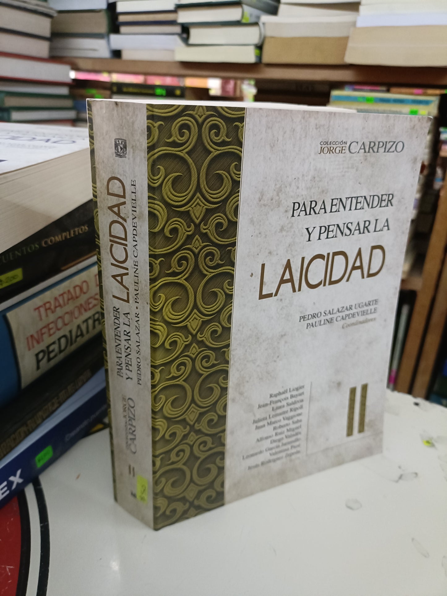 PARA ENTENDER Y PENSAR LA LAICIDAD TOMO II COORDINADO POR PEDRO SALAZAR UGARTE Y PAULINE CAPDEVIELLE USADO SOCIOLOGÍA LITERARIO 207