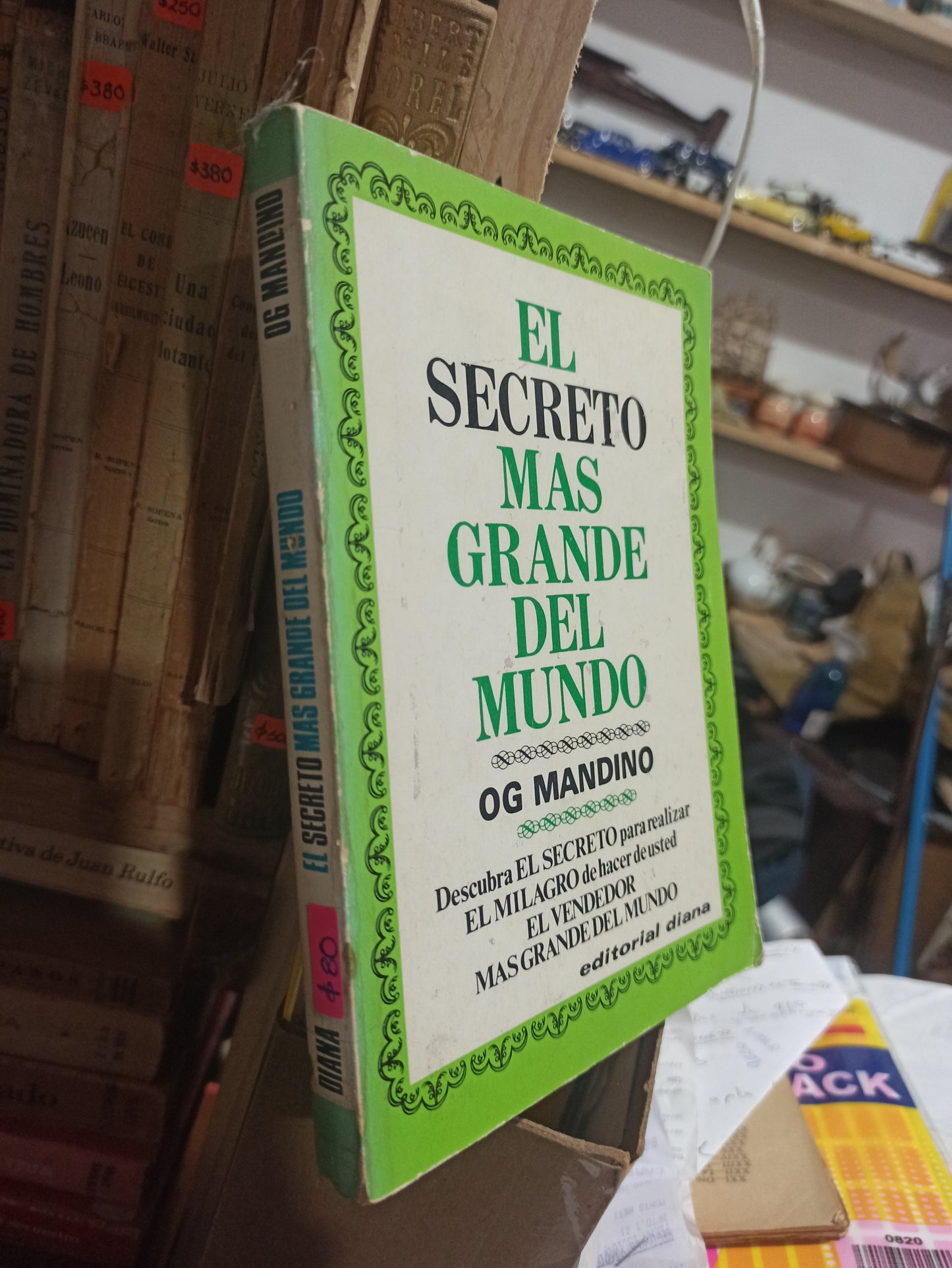 EL SECRETO MÁS GRANDE DEL MUNDO POR POR OG MANDINO USADO SUPERACIÓN PERSONAL ALDAMA