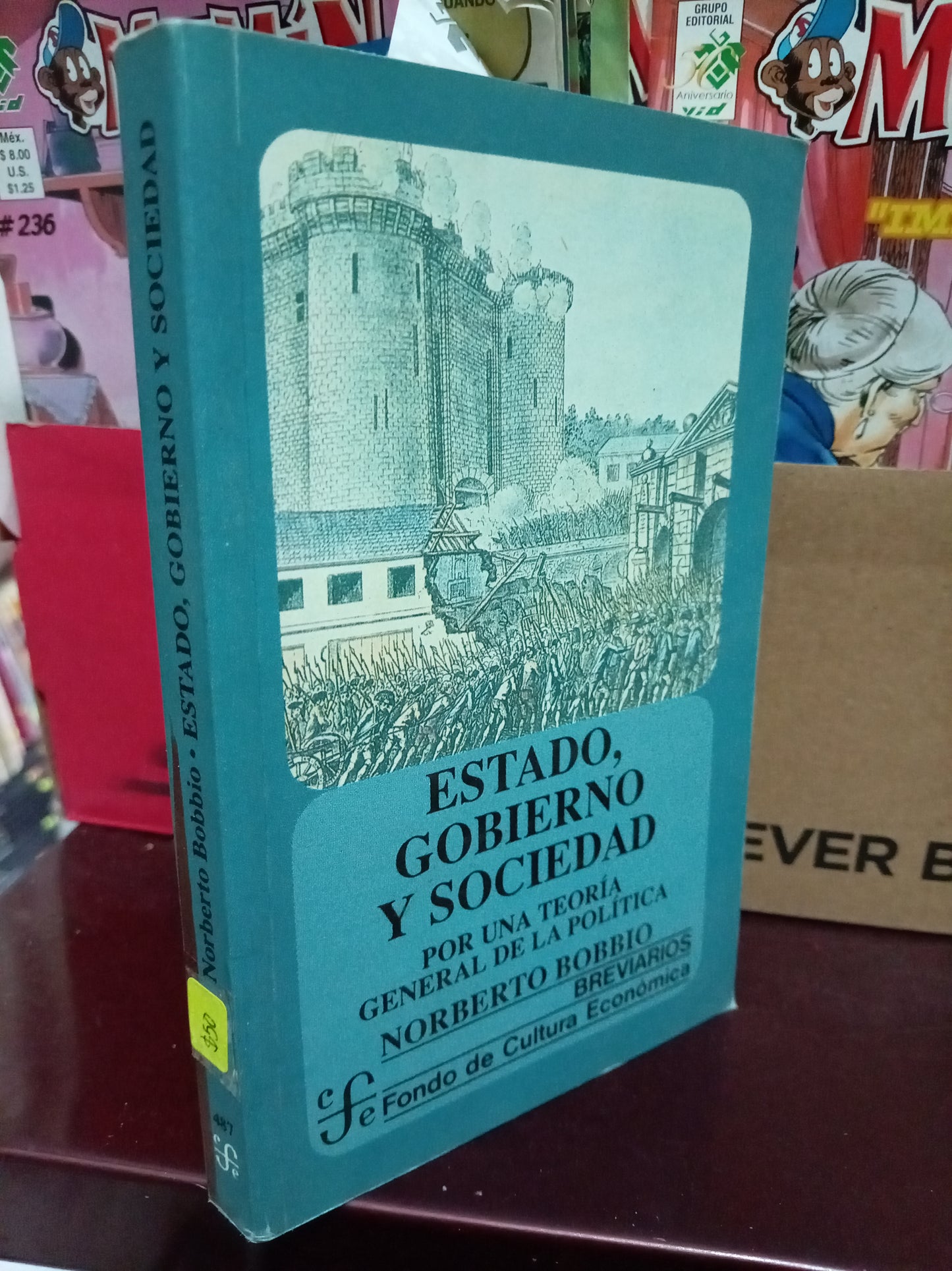 ESTADO GOBIERNO Y SOCIEDAD POR NORBERTO BOBBIO USADO POLITICA LITERARIO 305