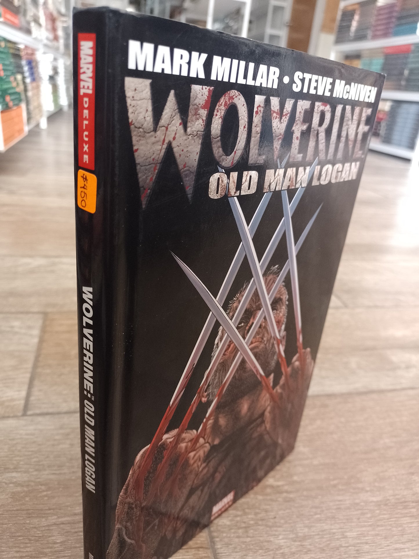 WOLVERINE OLD MAN LOGAN POR MARK MILLAR STEVE MCNIVEN USADO NOVELA JUAREZ 515