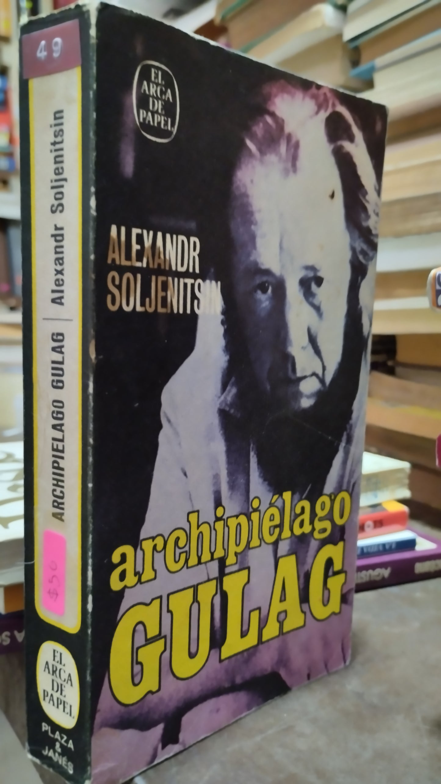 ARCHIPIELAGO GULAG POR ALEXANDR SOLJENITSIN LIBRO USADO NOVELAS ALDAMA