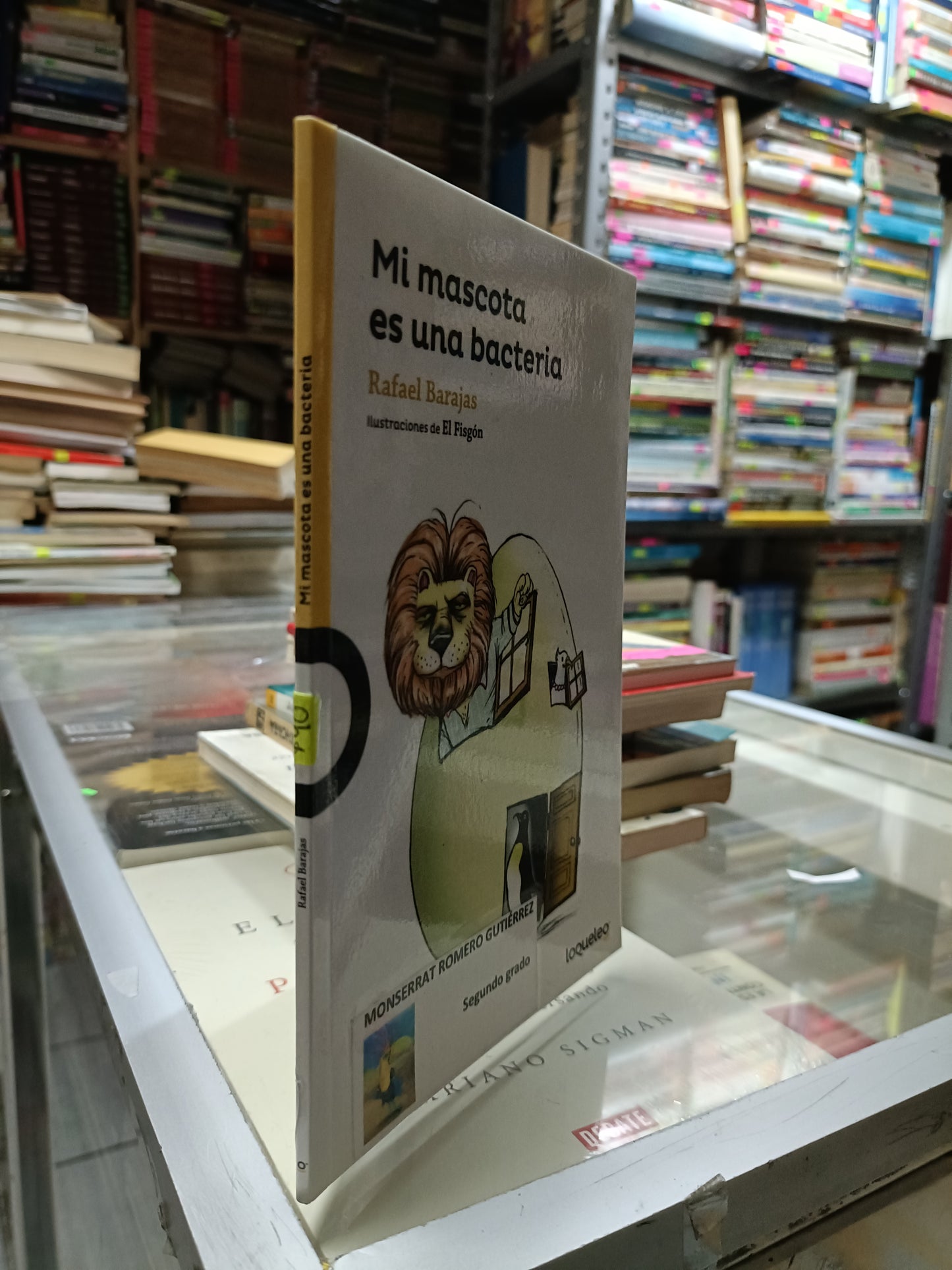 MI MASCOTA ES UNA BACTERIA POR RAFAEL BARAJAS USADO INFANTIL JUAREZ