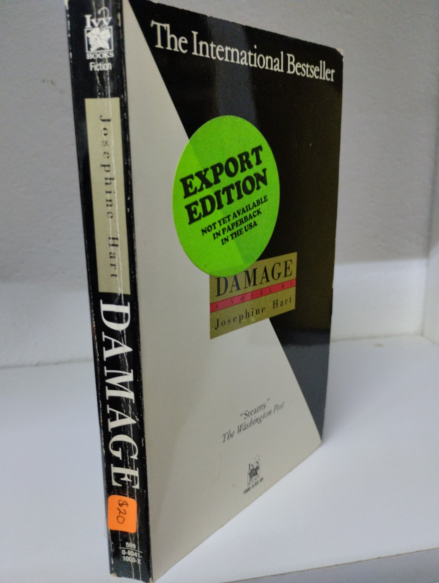 THE INTERNATIONAL BESTSELLER DAMAGE JOSEPH HART USADO IDIOMAS JUAREZ 515