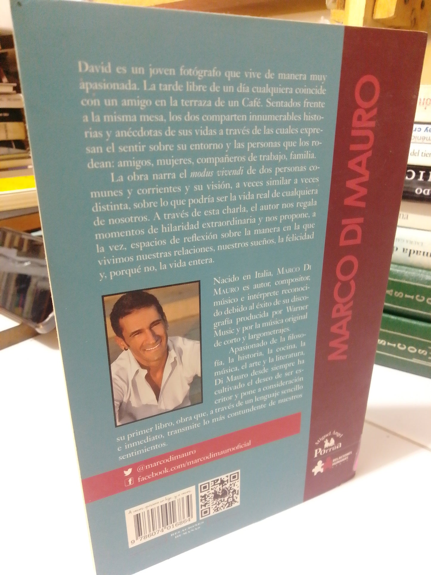 A VECES QUISIERA UN HIJO UA A VECES UN CIGARRO MAS POR MARCO DI MAURO USADO SUPERACIÓN PERSONAL JUÁREZ