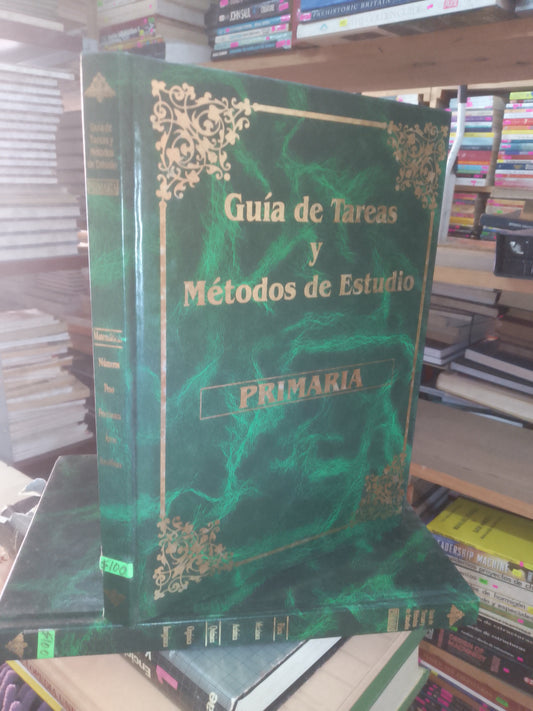 GUÍA DE TAREAS Y MÉTODOS DE ESTUDIO (PRIMARIA): MATEMÁTICAS, NÚMEROS, PESO, FRACCIONES, ÁREAS, ESTADÍSTICA USADO ENCICLOPEDIAS LITERARIO 207