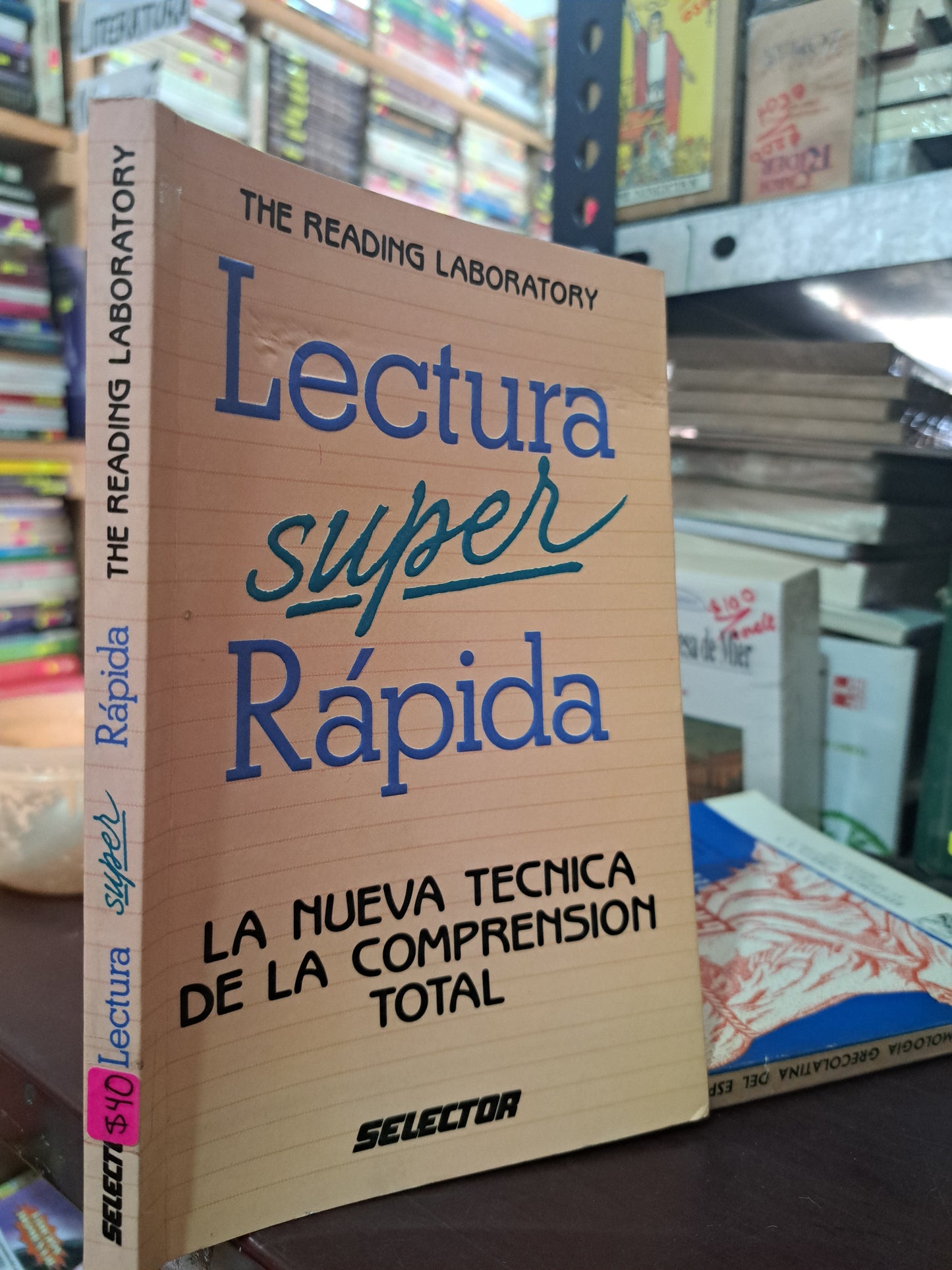THE READING LABORATORY LECTURA SUPER RÁPIDA USADO EDUCACIÓN LITERARIO 305