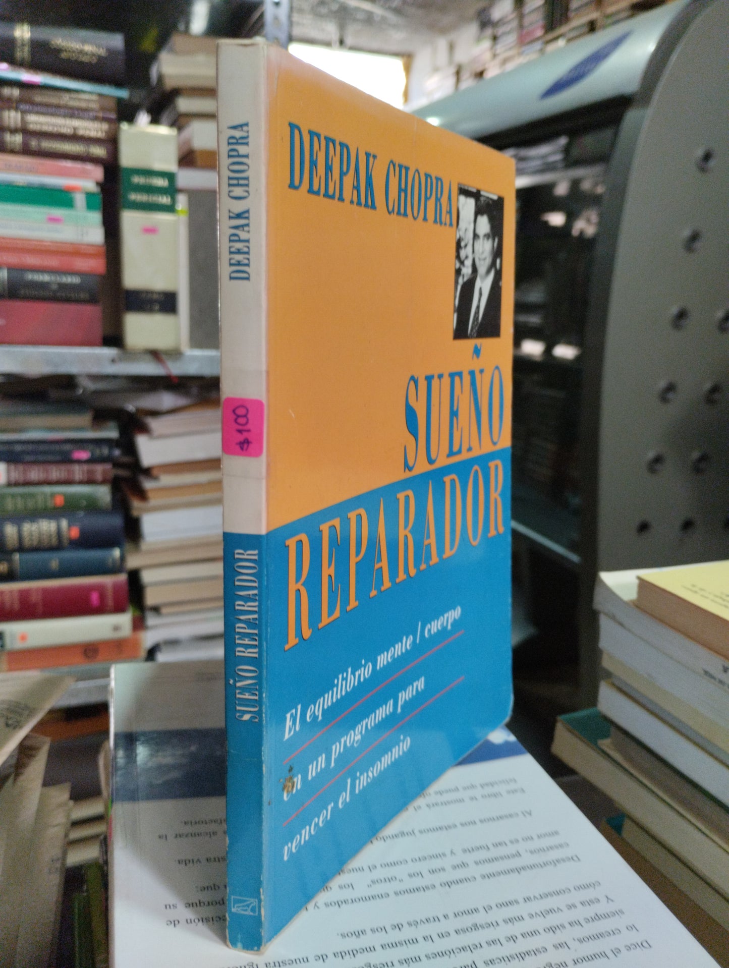 SUEÑO REPARADOR POR DEEPAK CHOPRA USADO SUPERACIÓN PERSONAL ALDAMA