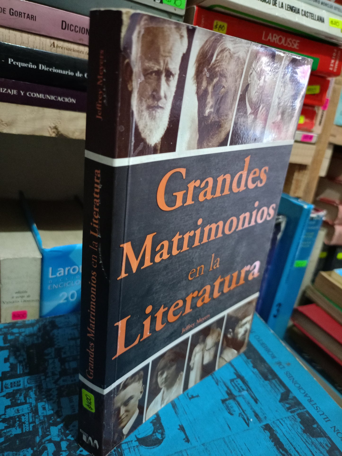 GRANDES MATRIMONIOS EN LA LITERATURA POR JEFFREY MEYERS USADO NOVELA LITERARIO 305