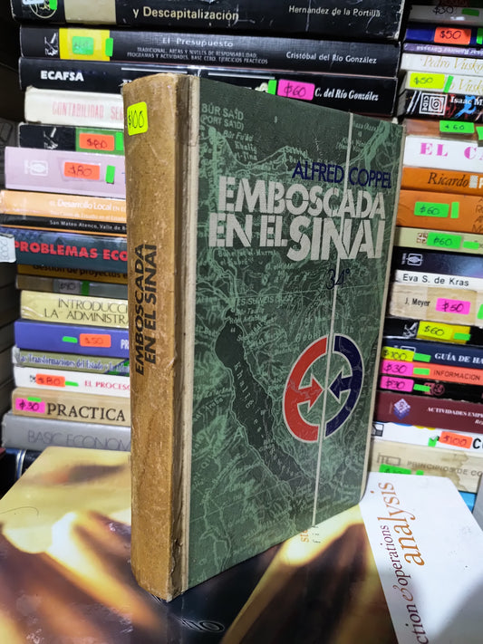 EMBOSCADA EN EL SINAI POR ALFRED COPPEL USADO NOVELAS JUAREZ 507