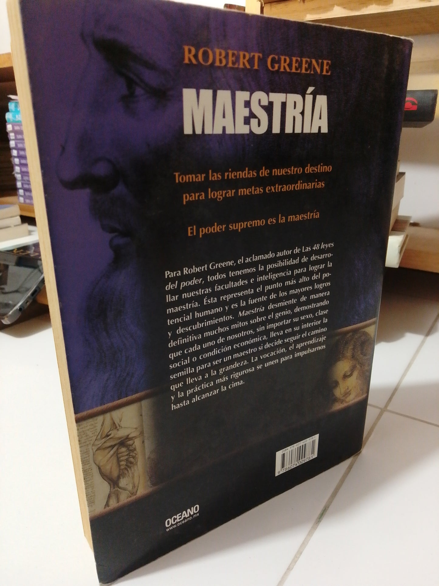 MAESTRIA POR ROBERTH GREENE USADO SUPERACION PERSONAL JUÁREZ