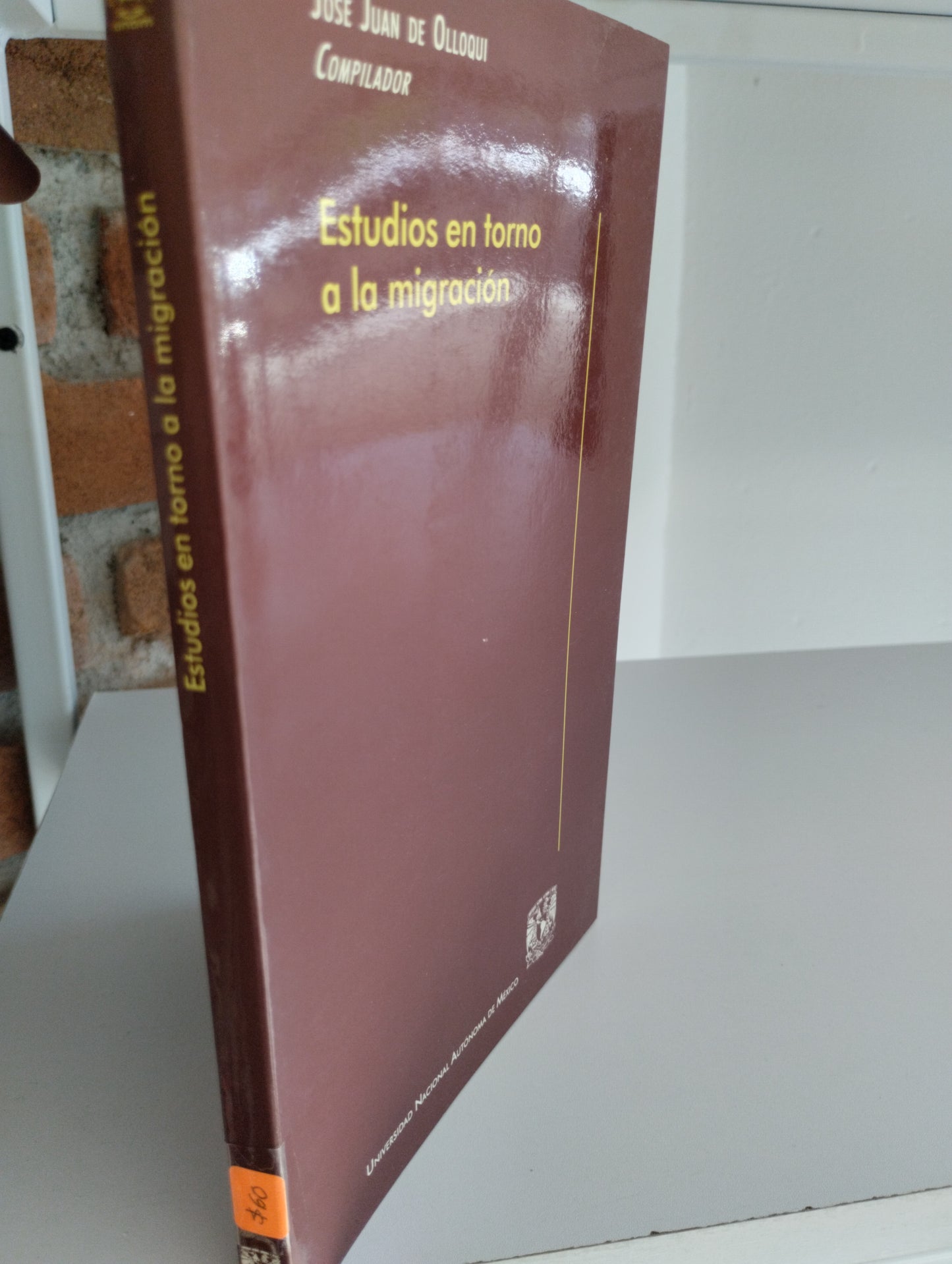ESTUDIOS ENTORNO A LA MIGRACION JOSE JUAN DE OLLOQUI USADO SOCIOLOGIA JUAREZ 515