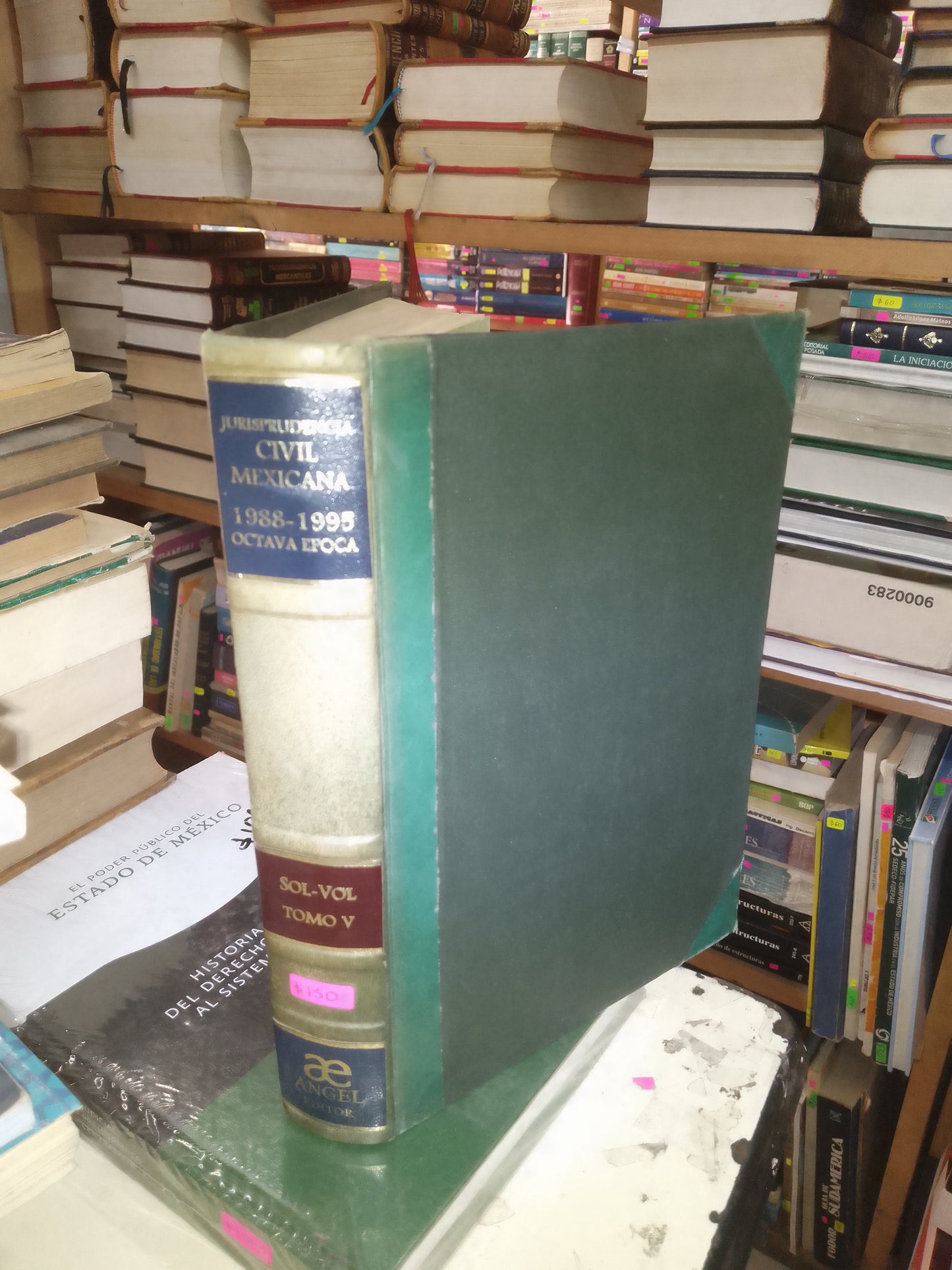 JURISPRUDENCIA CIVIL MEXICANA 1988-1995 OCTAVA EPOCA. SOL-VOL. TOMO V USADO DERECHO LITERARIO 207