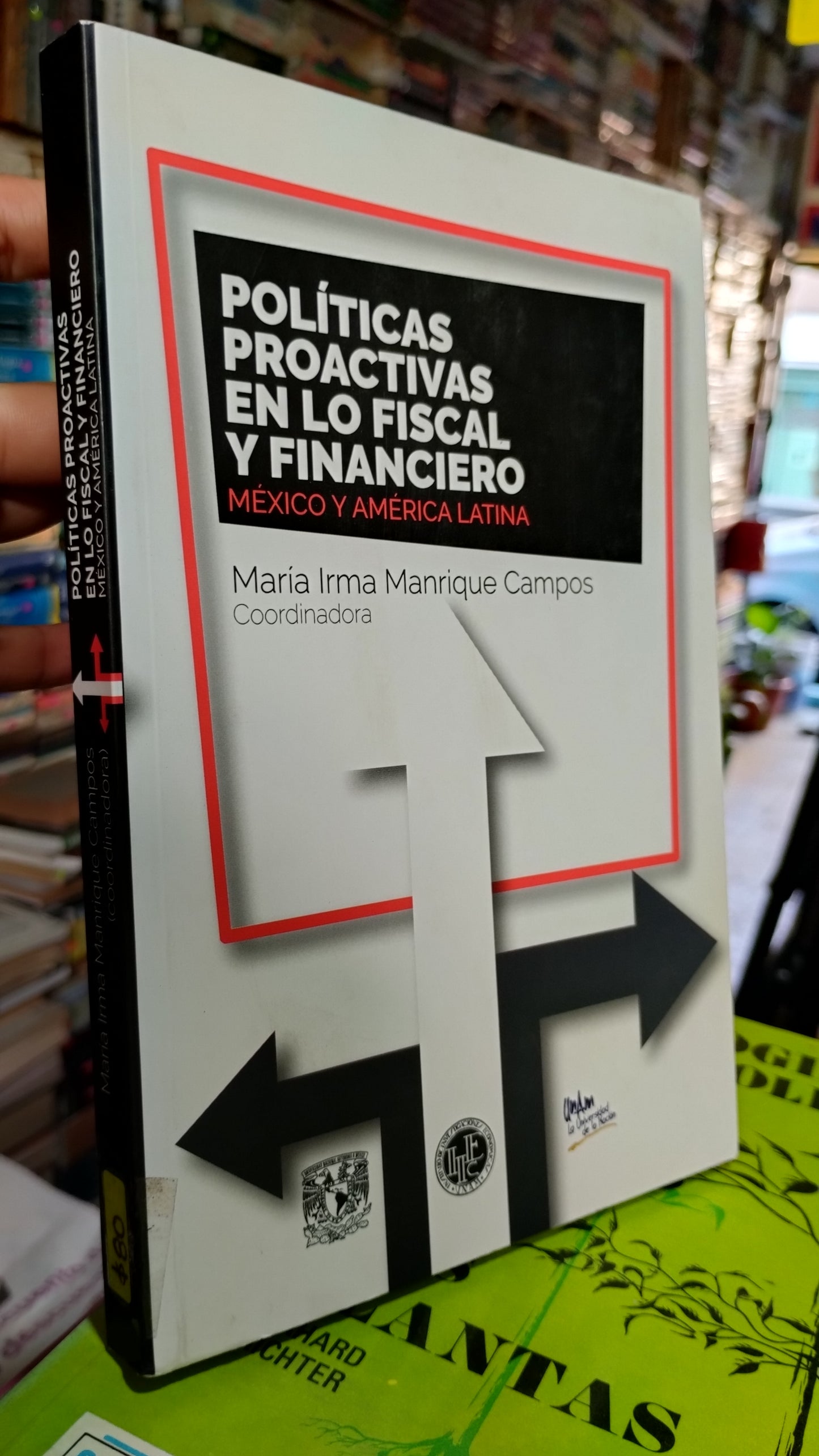 POLITICAS PROACTIVAS EN LO FISCAL Y FINANCIERO MEXICO Y AMERICA LATINA POR MARIA IRMA MANRIQUE CAMPOS LIBRO USADO POLITICA ALDAMA